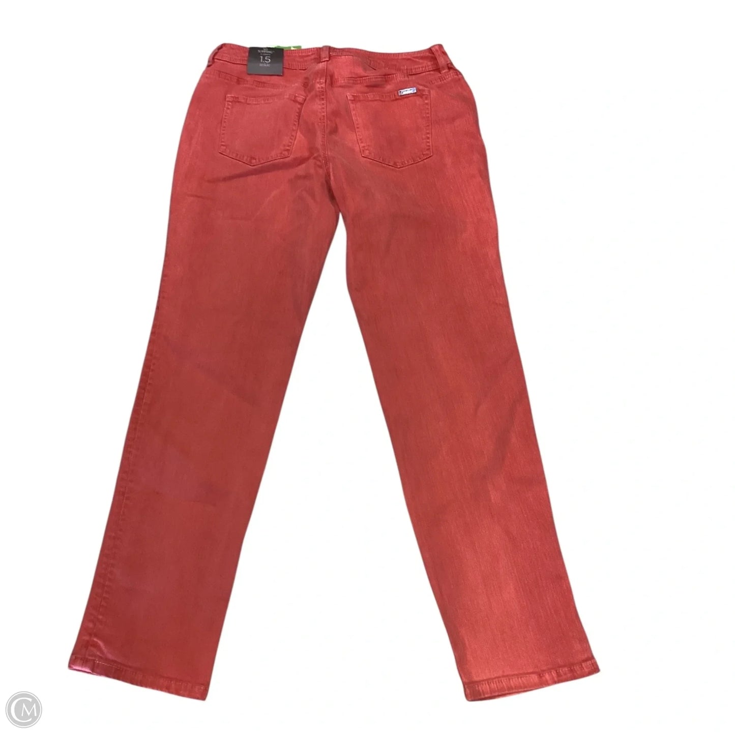 Pants Cropped By Chicos In Orange, Size: M