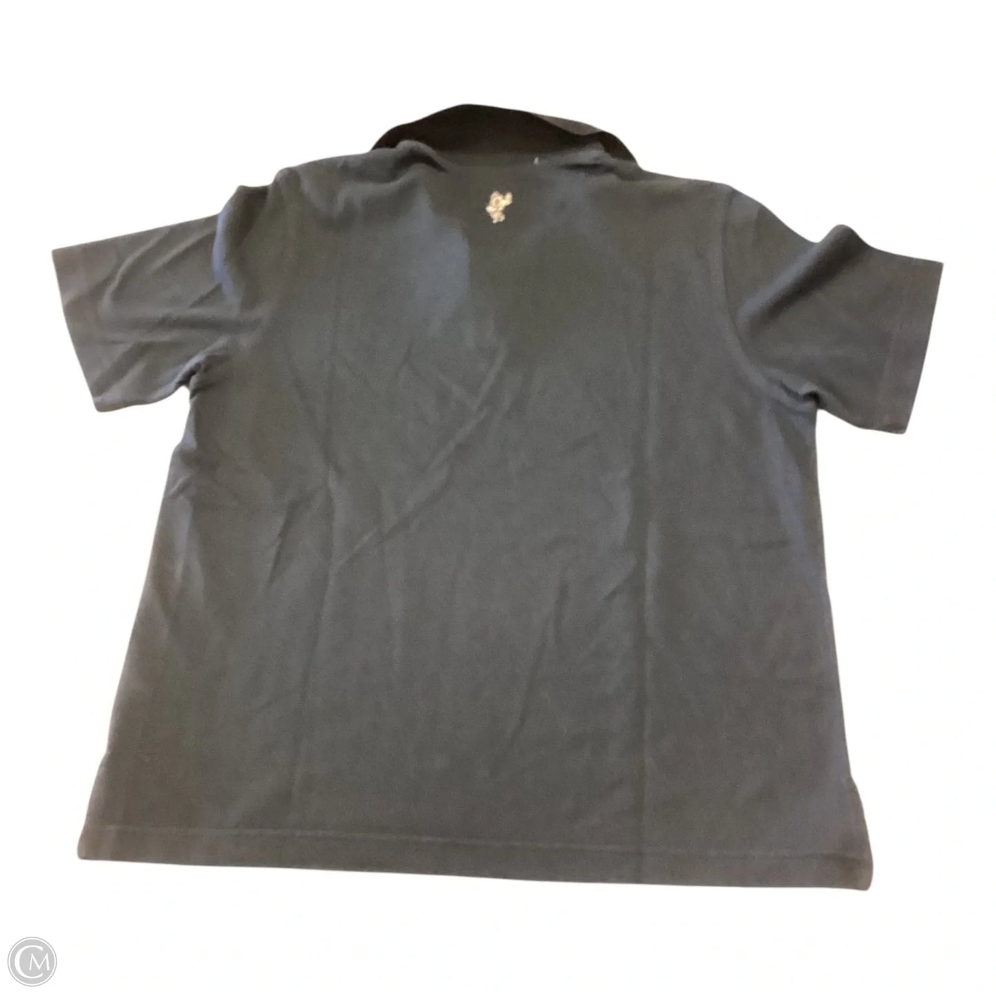 Top Short Sleeve By Ashworth In Navy, Size: M