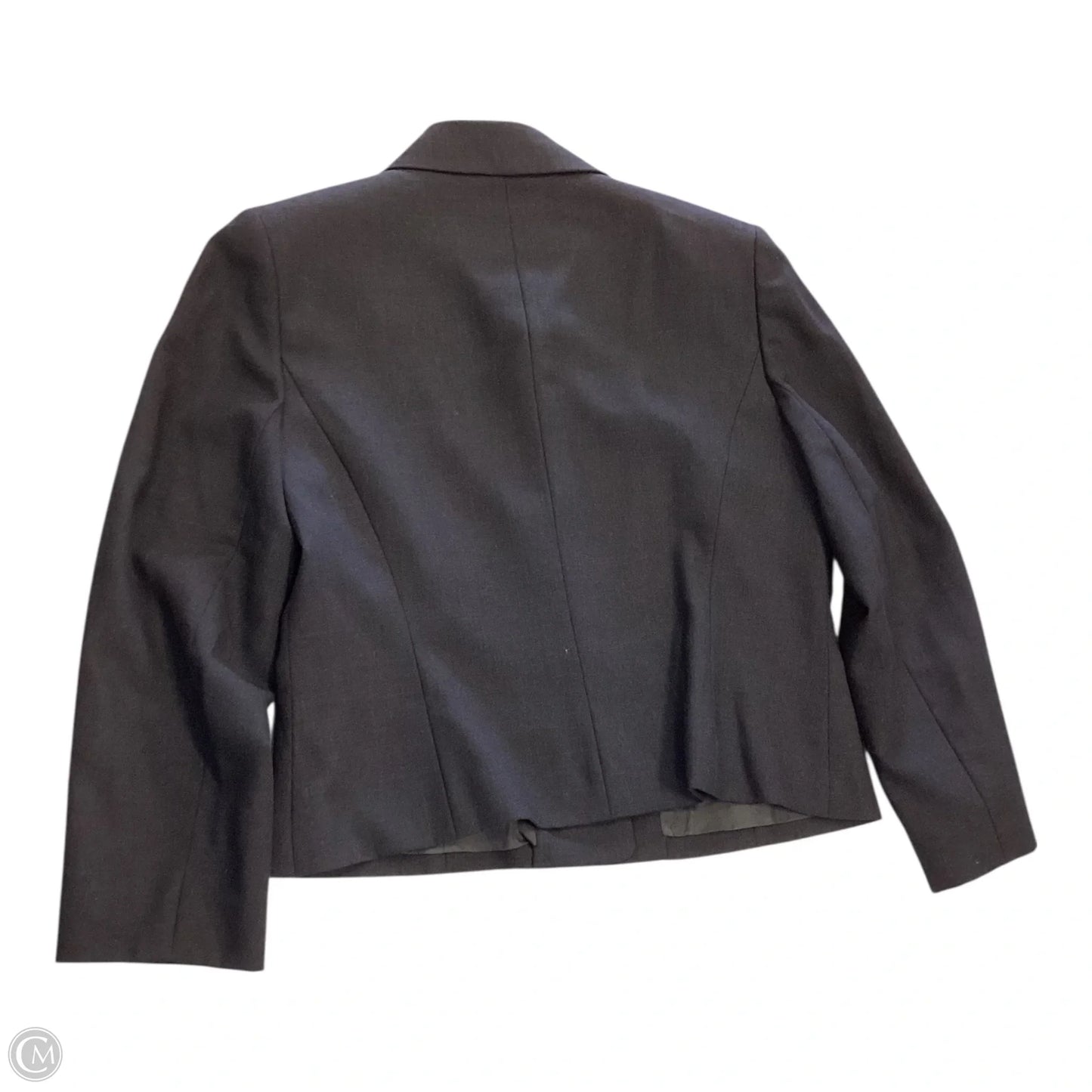 Blazer By Ann Taylor In Grey, Size: 12p