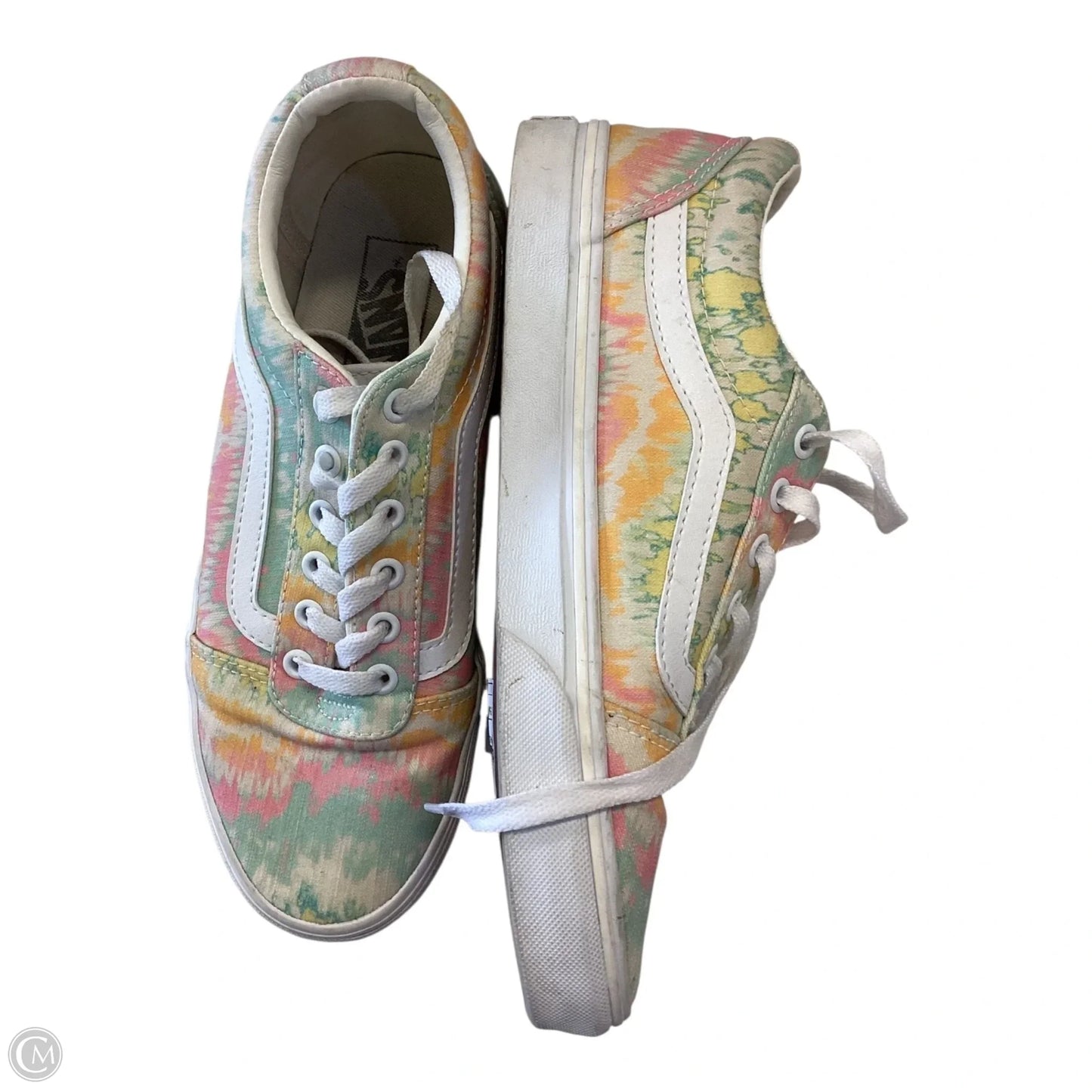Shoes Athletic By Vans In Multi-colored, Size: 8.5