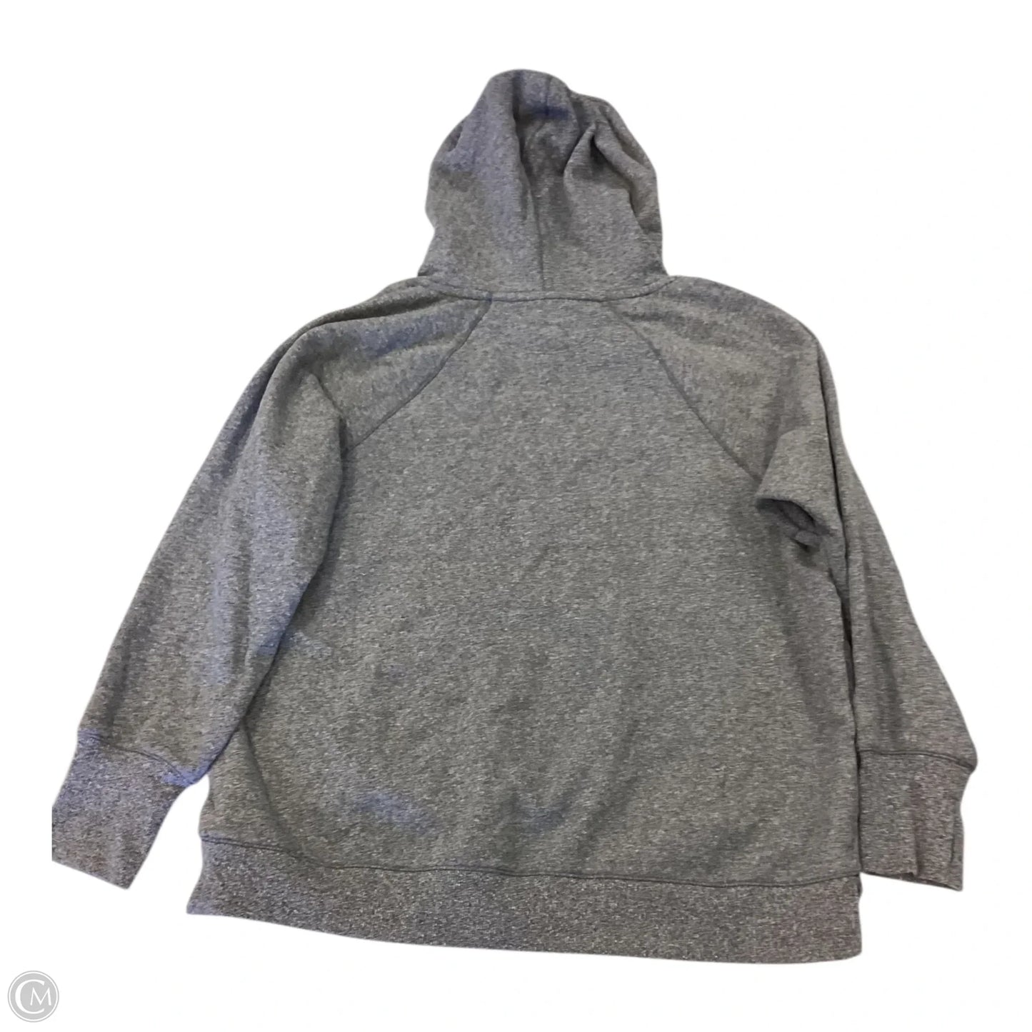 Jacket Fleece By Calvin Klein In Grey, Size: M