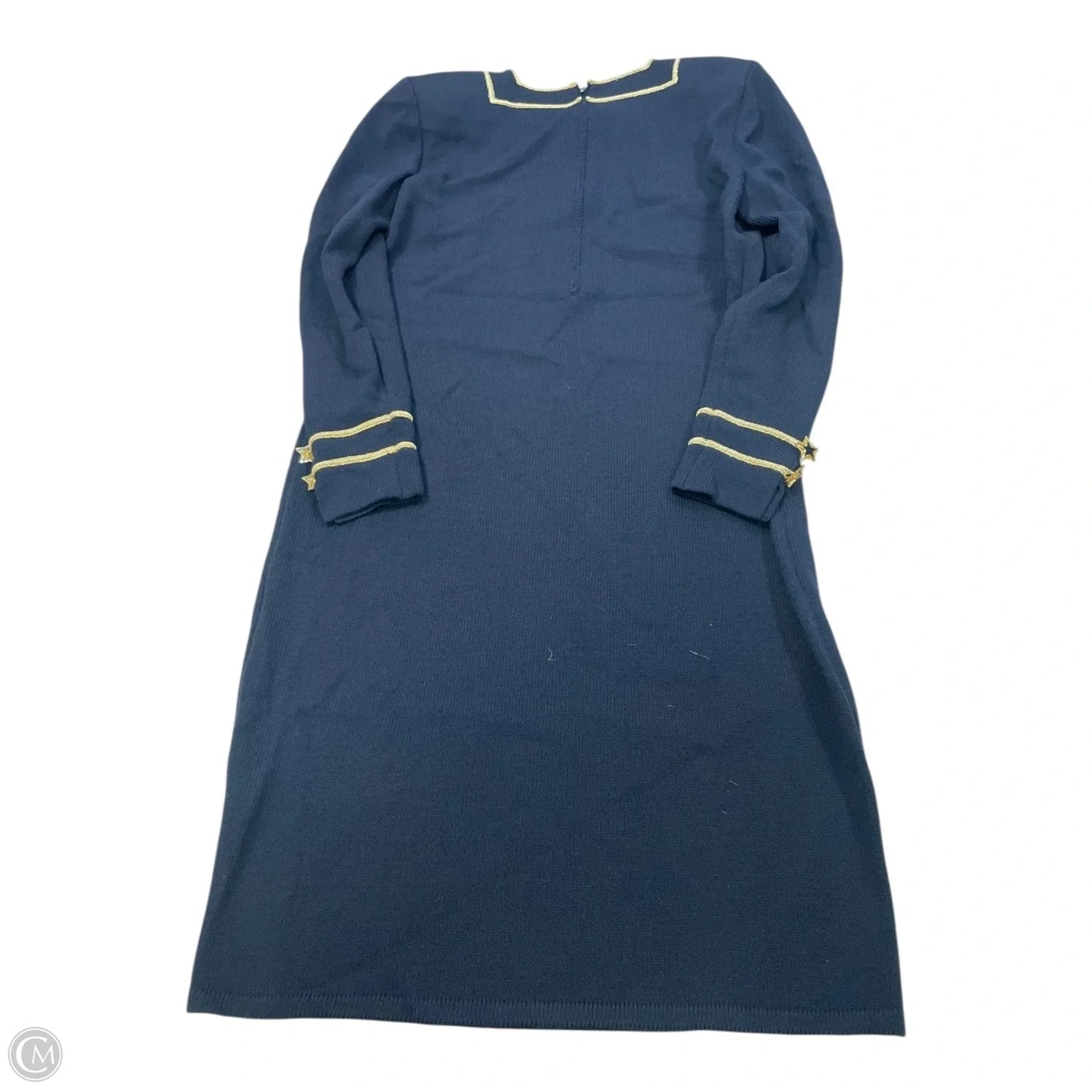 Dress Luxury Designer By St John Collection In Navy, Size: 10