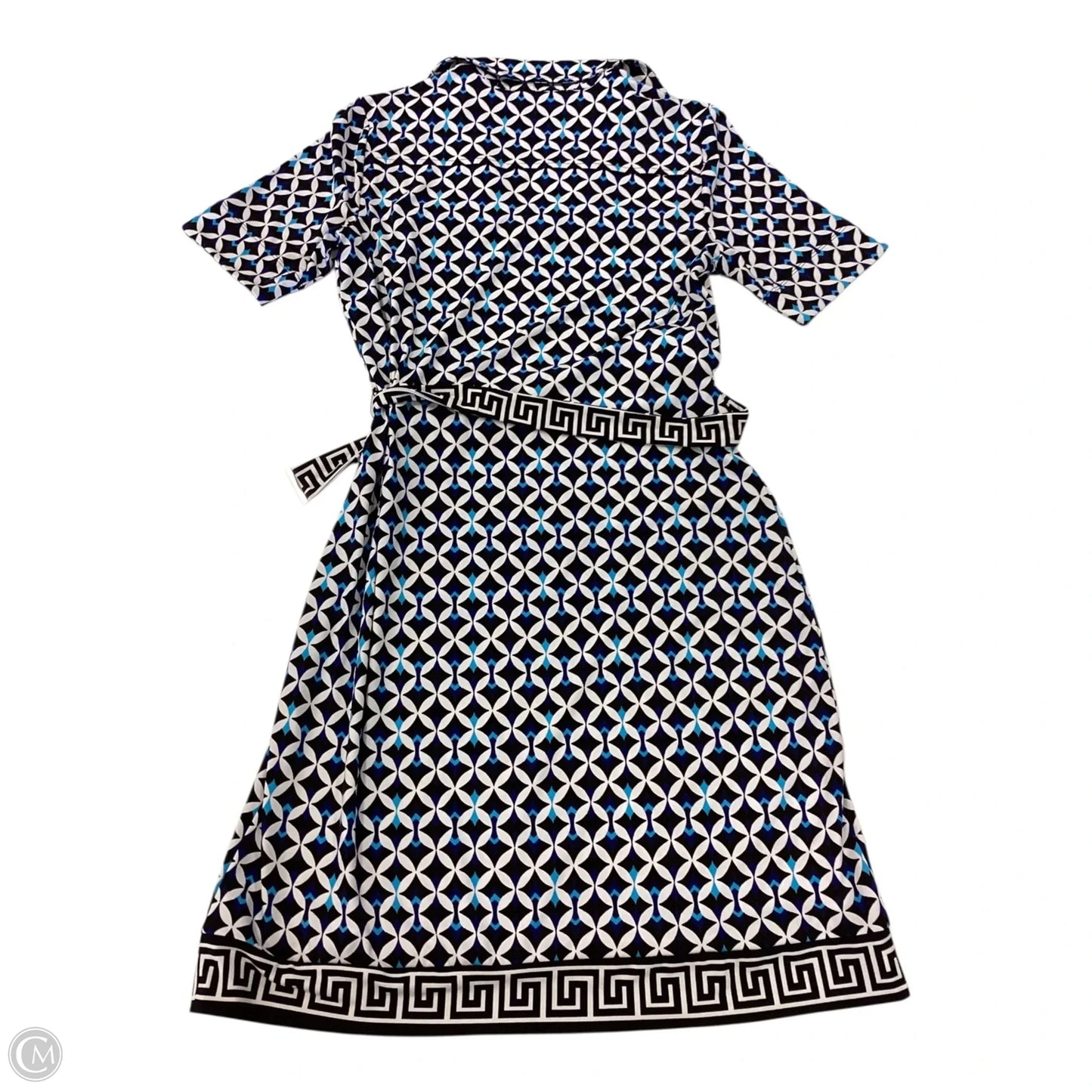 Dress Casual Short By White House Black Market In Black & Blue, Size: S