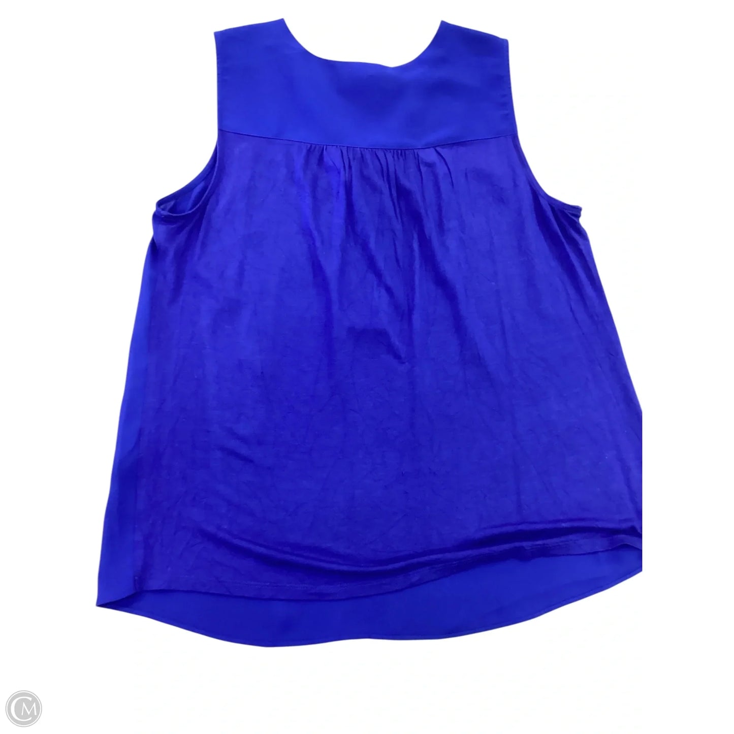 Top Sleeveless By Inc In Blue, Size: M