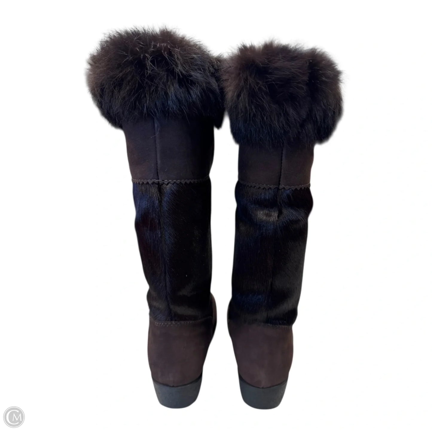 Boots Mid-calf Flats By Sorel In Brown, Size: 7.5