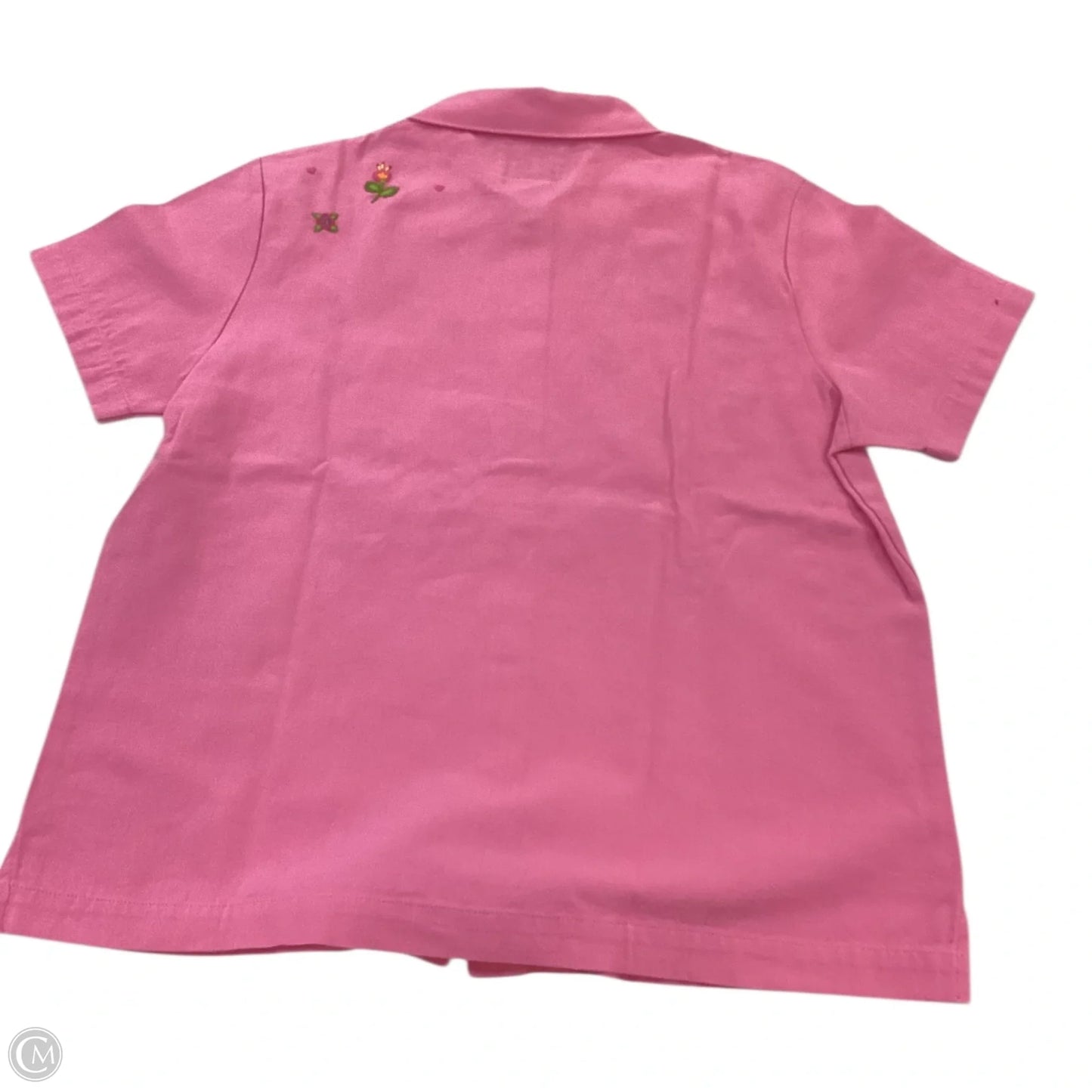 Top Short Sleeve By Clothes Mentor In Pink, Size: S