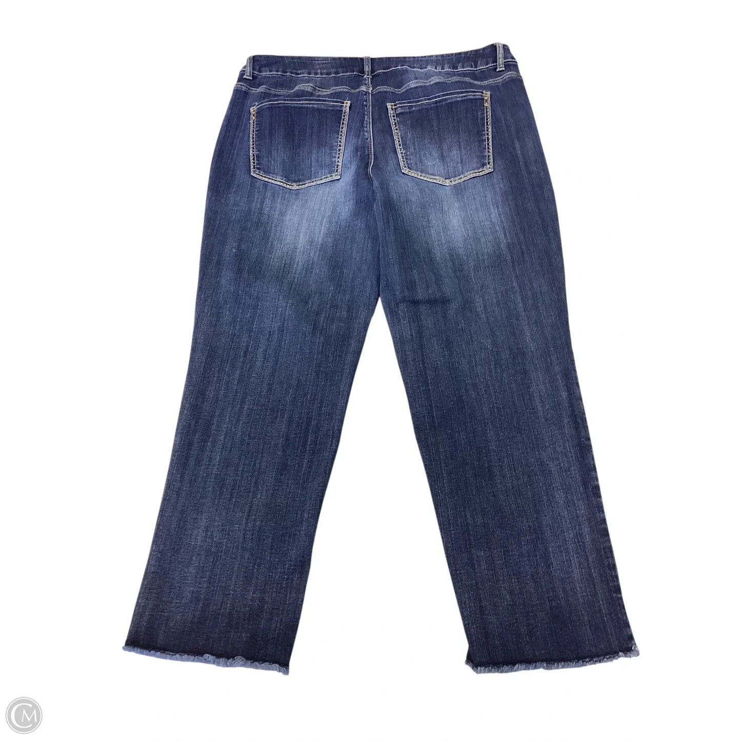 Jeans Cropped By Maurices In Blue, Size: 18