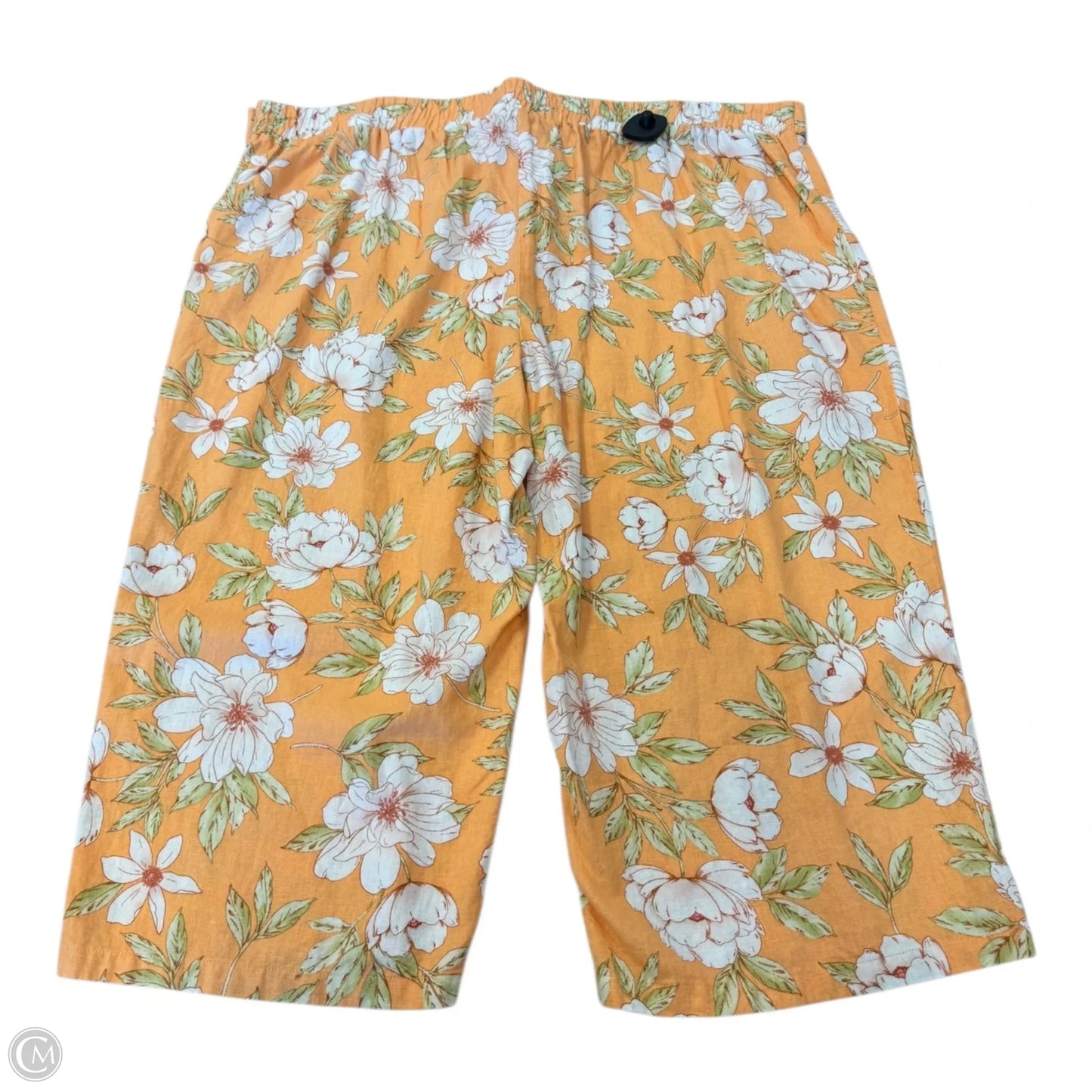Pants Linen By Blue Sol In Floral Print, Size: 3x
