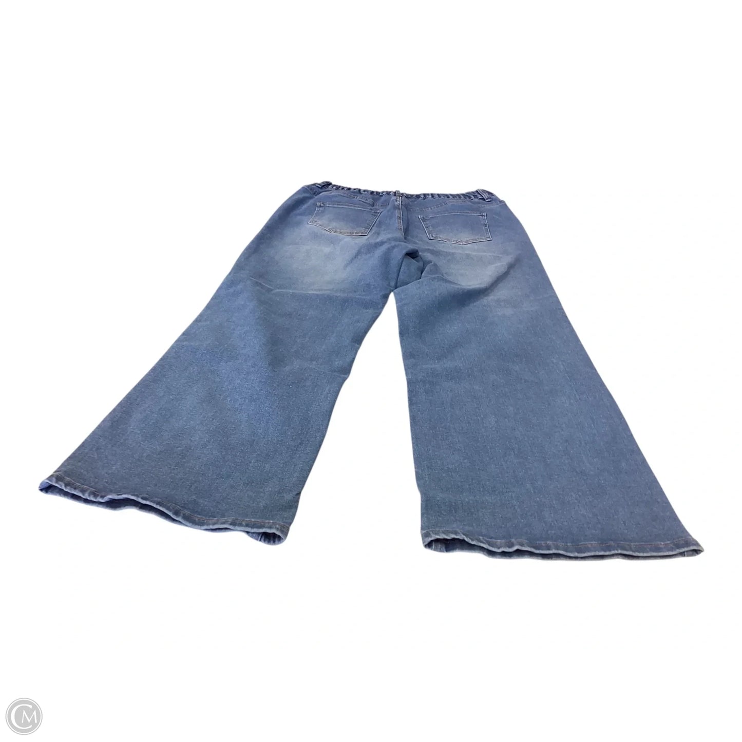 Jeans Wide Leg By No Comment In Blue, Size: Xl