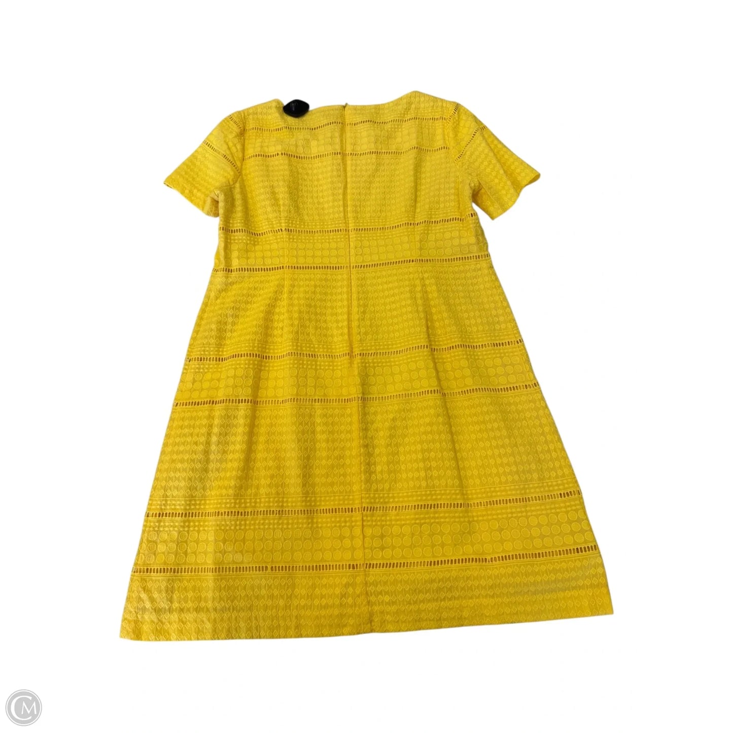 Dress Casual Short By Clothes Mentor In Yellow, Size: 16