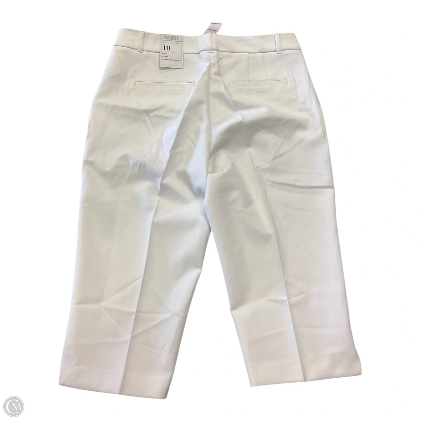 Blazer By Clothes Mentor In White, Size: S