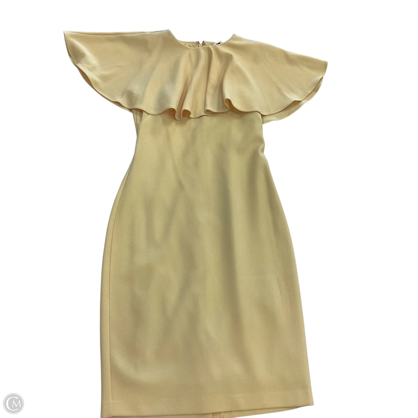 Dress Casual Short By Vince Camuto In Yellow, Size: 0