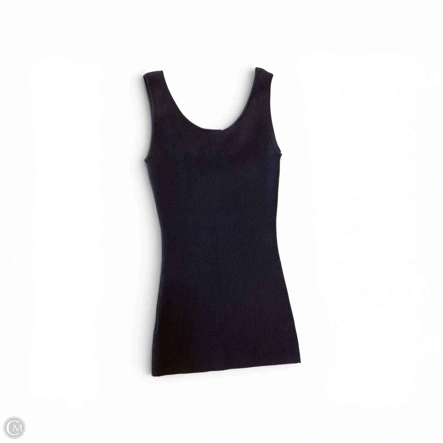 Top Sleeveless By Cache In Black, Size: S