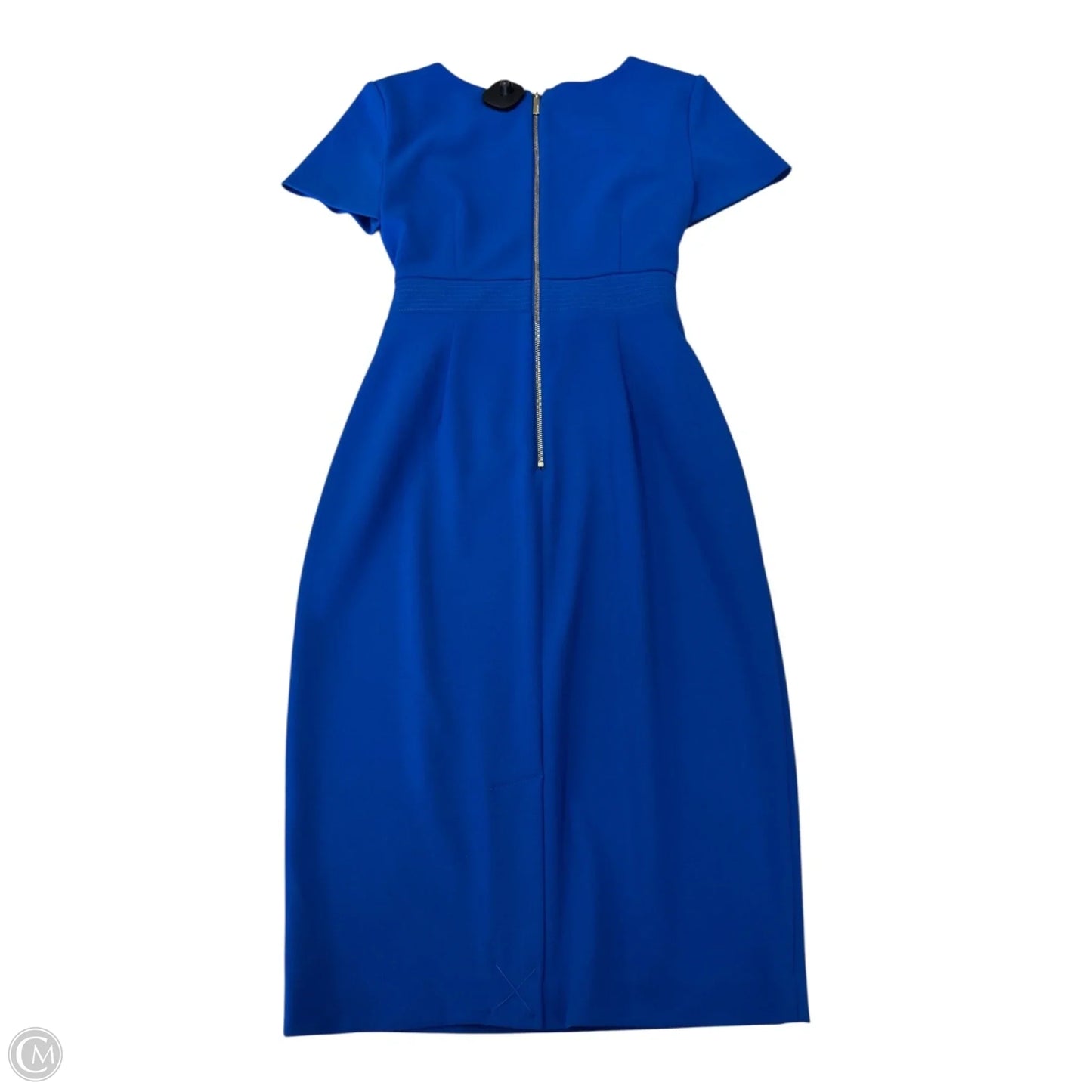 Dress Casual Short By Calvin Klein In Blue, Size: 2