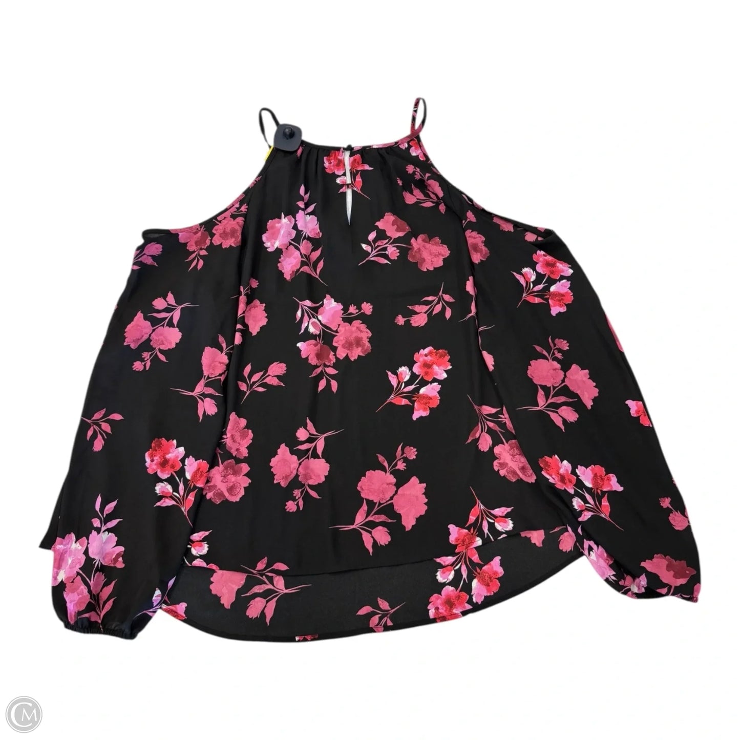 Blouse Long Sleeve By Torrid In Floral Print, Size: 1x