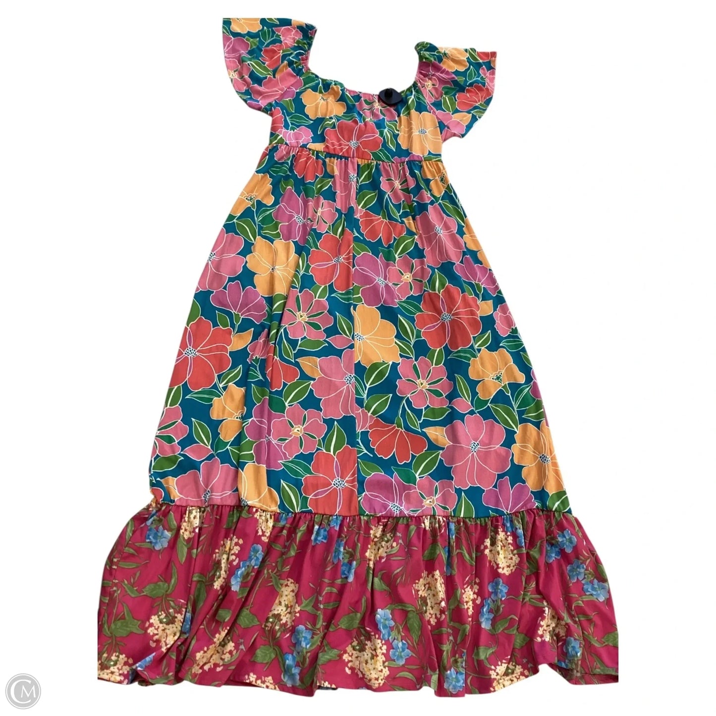 Dress Casual Maxi By Haptics In Floral Print, Size: Xl