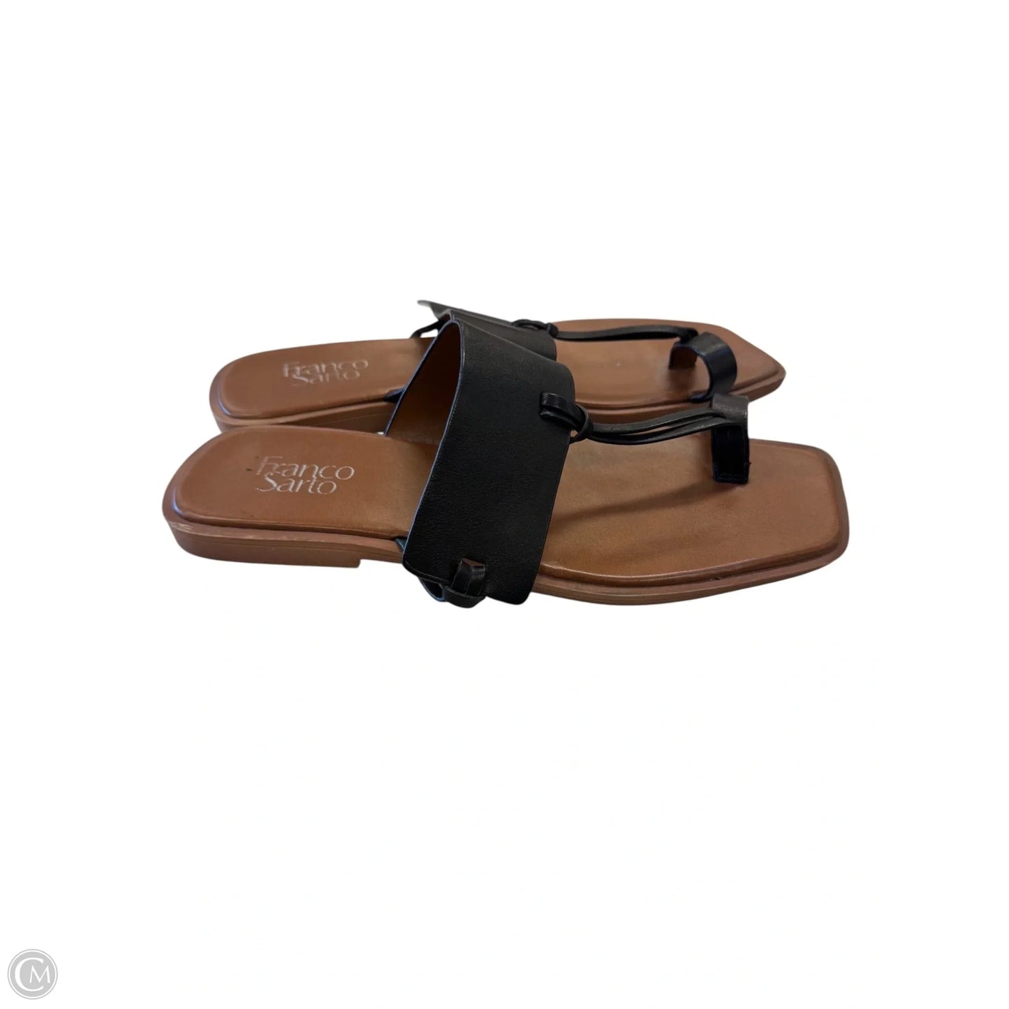 Sandals Flats By Franco Sarto In Black, Size: 11