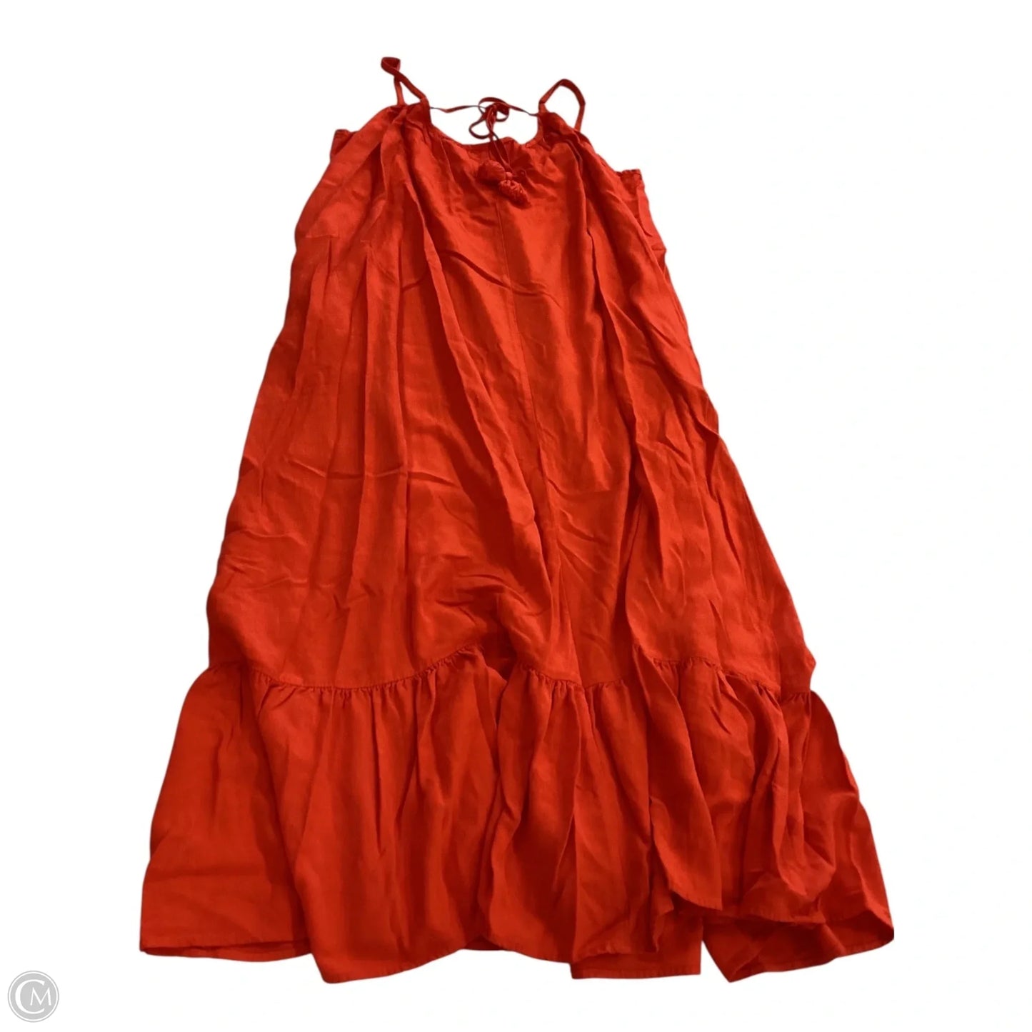 Dress Casual Maxi By Ava & Viv In Orange, Size: 2x