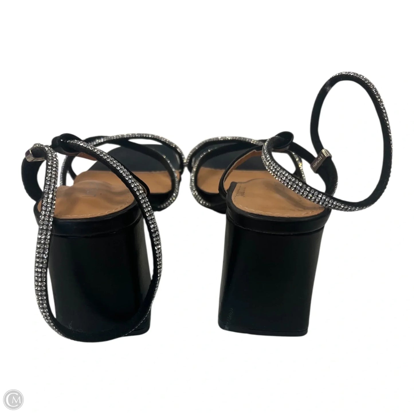 Sandals Heels Block By Union Bay In Black, Size: 7