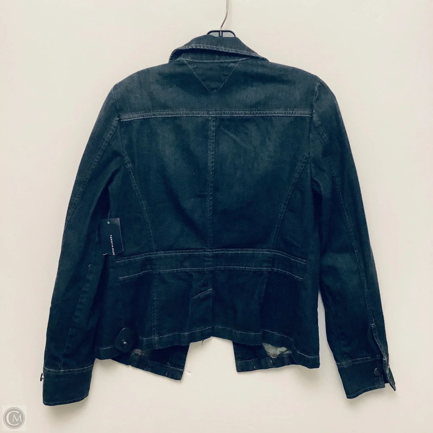 Jacket Denim By Tommy Hilfiger In Blue Denim, Size: S
