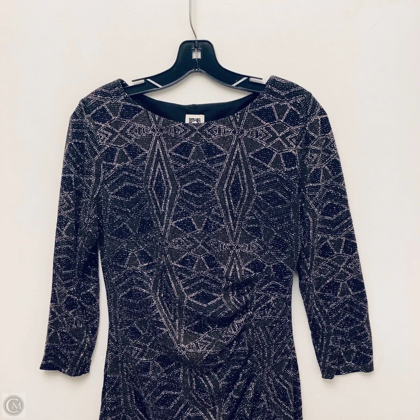 Dress Casual Midi By Anne Klein In Black, Size: S