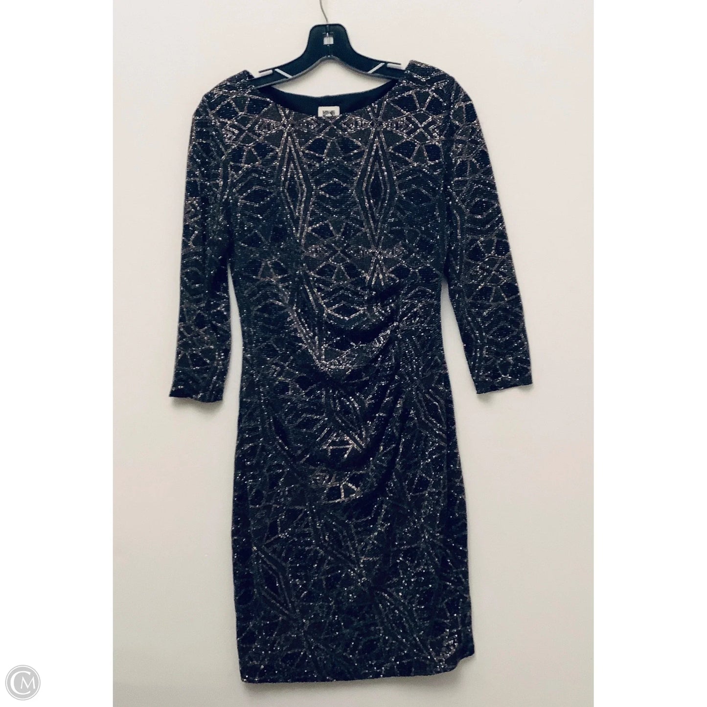 Dress Casual Midi By Anne Klein In Black, Size: S
