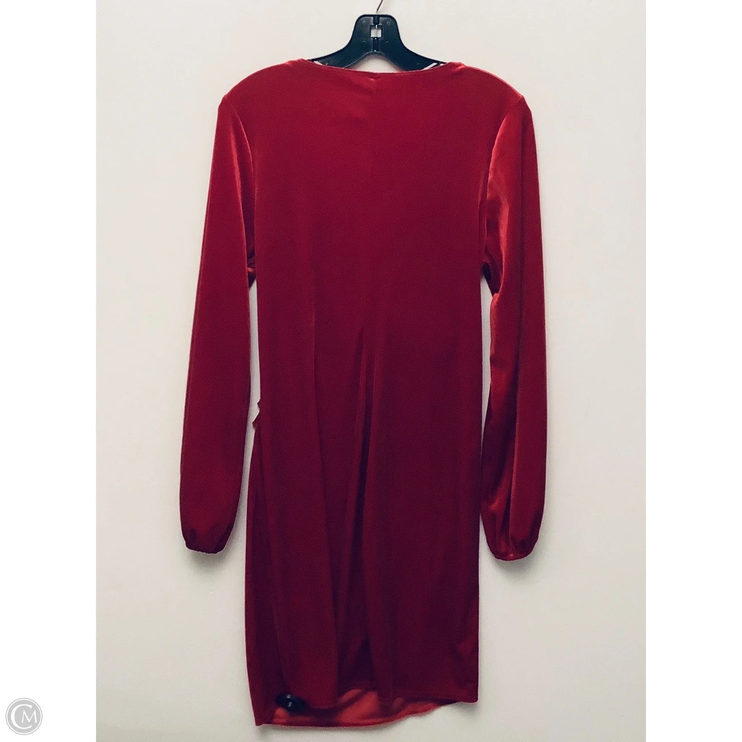 Dress Casual Midi By Clothes Mentor In Red, Size: L