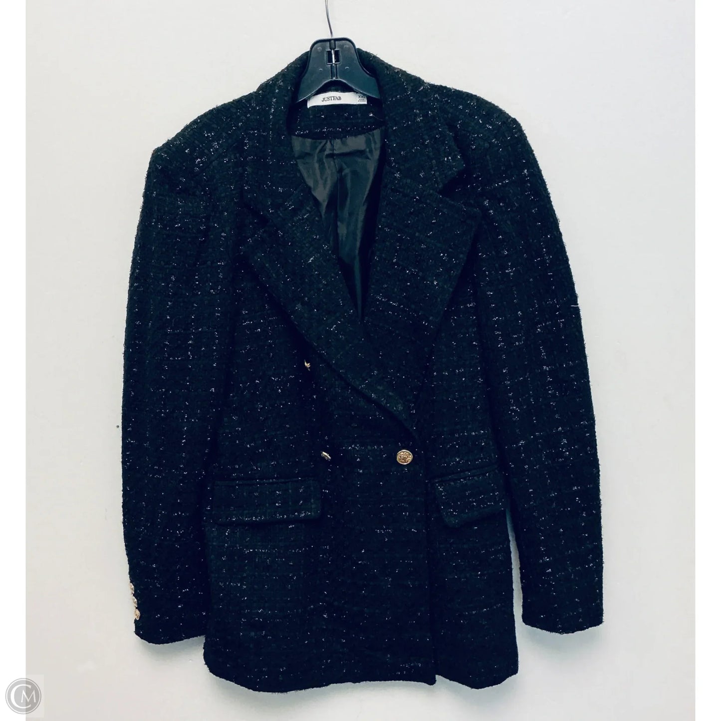 Blazer By Just Fab In Black, Size: Xxl