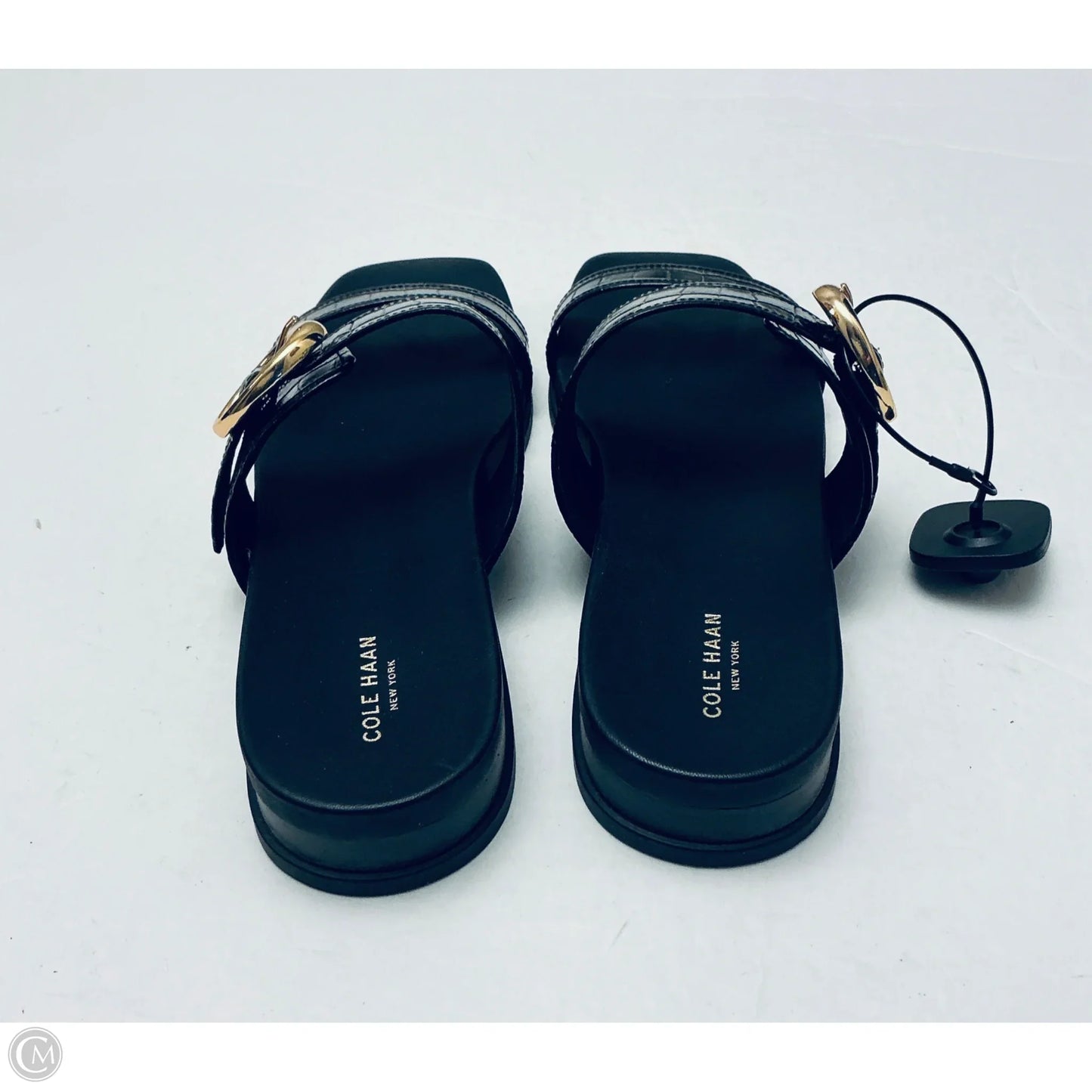Sandals Flats By Cole-haan In Black, Size: 10