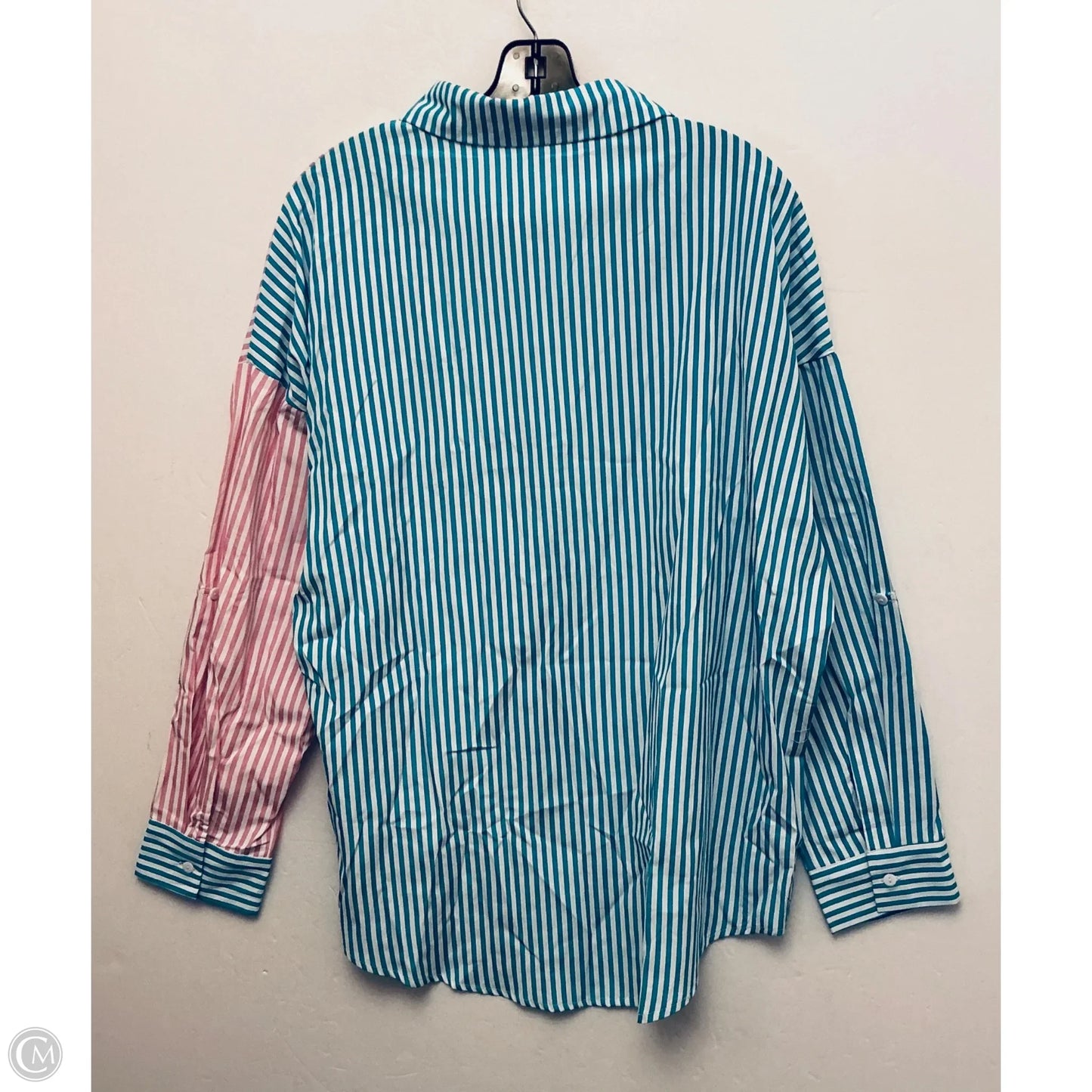 Top Long Sleeve Basic By Cme In Multi-colored, Size: Xl