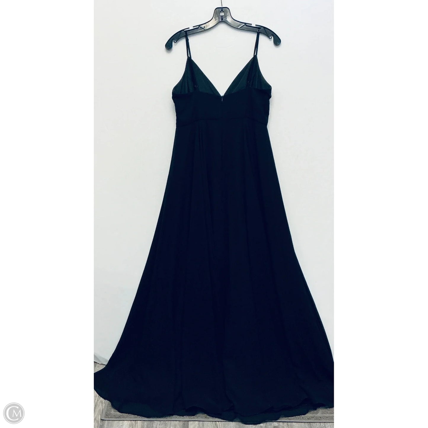 Dress Party Long By Nicole By Nicole Miller In Black, Size: 8
