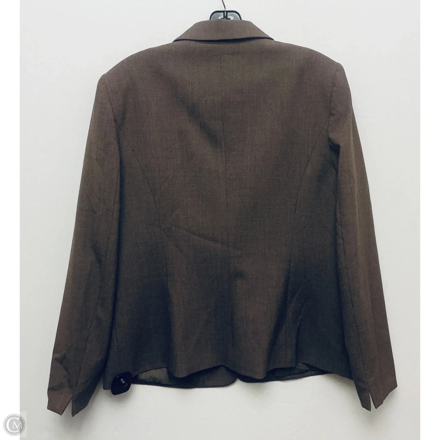 Blazer By Calvin Klein In Brown, Size: 14