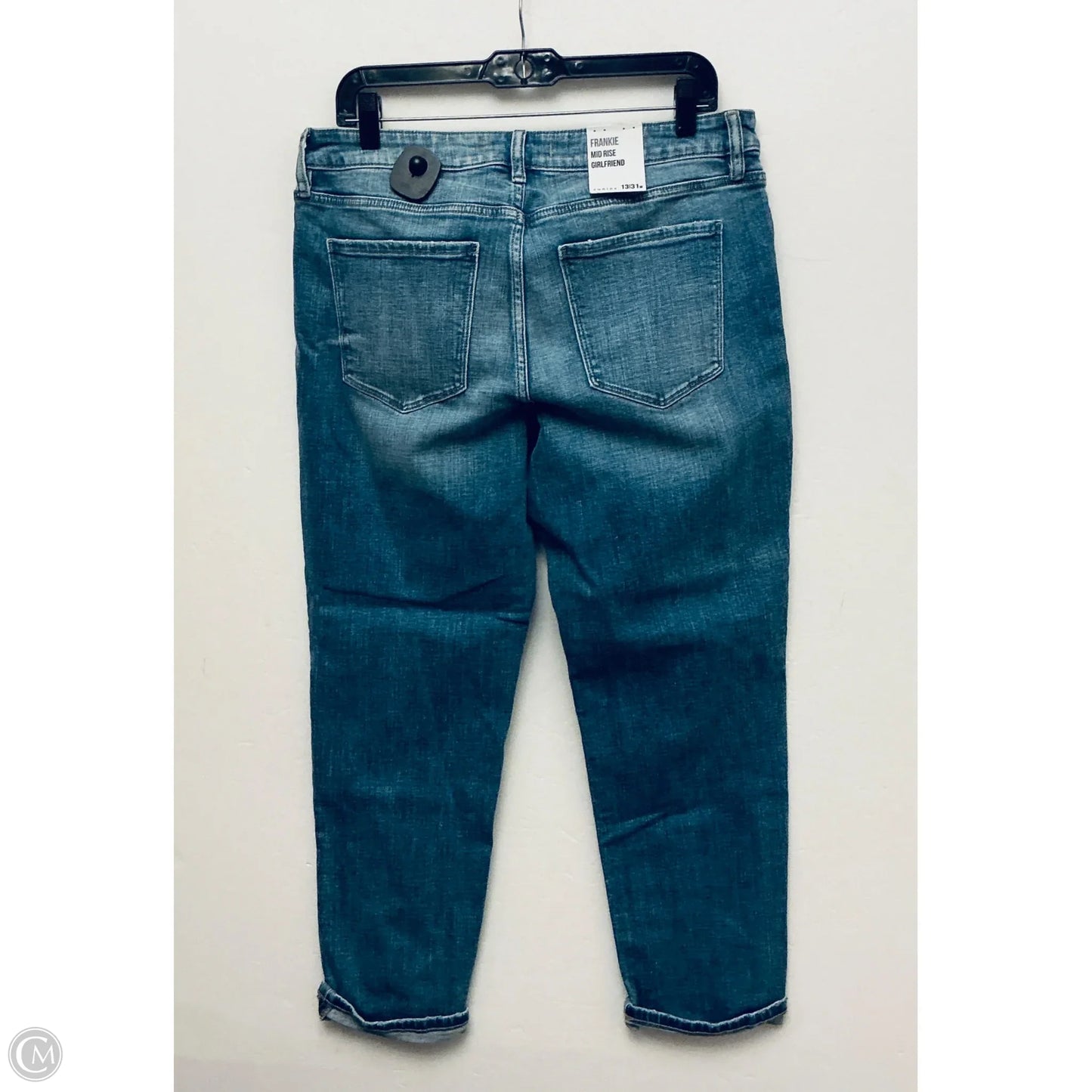 Jeans Straight By Eunina In Blue Denim, Size: 12