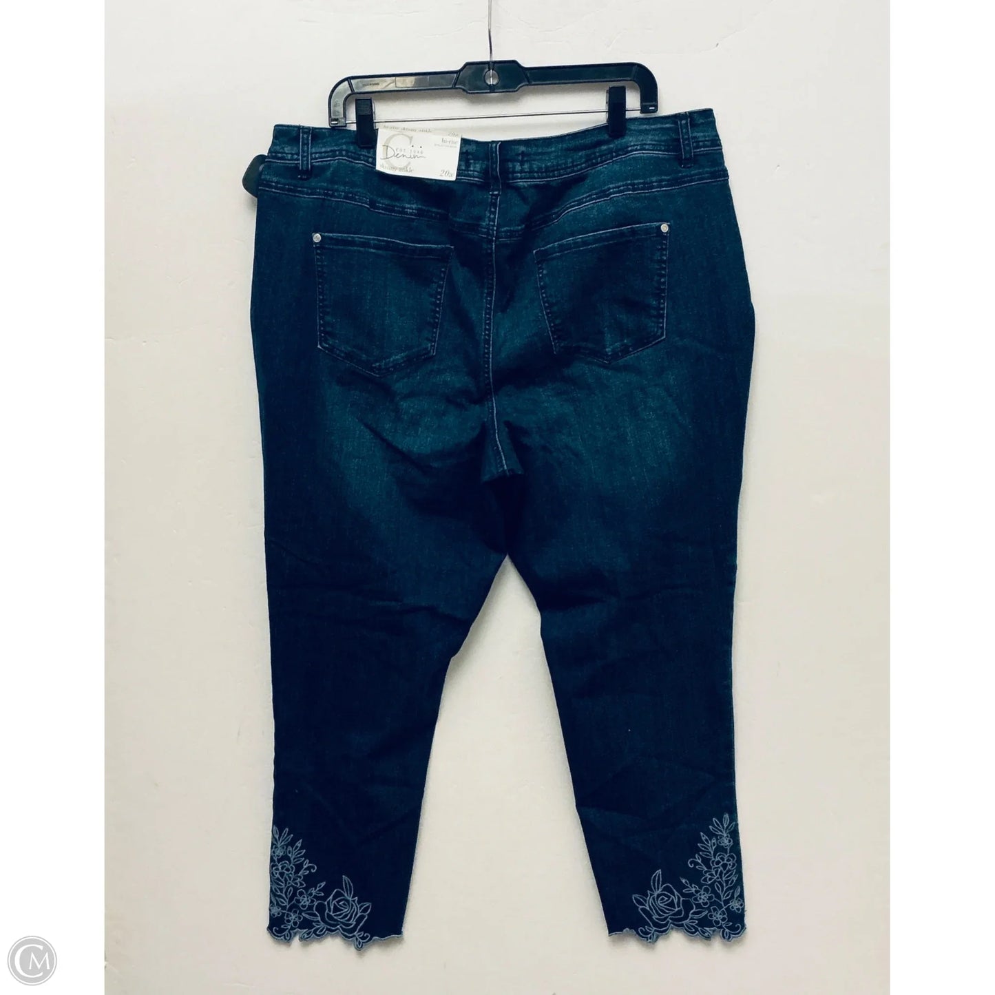 Jeans Straight By Cato In Blue Denim, Size: 20