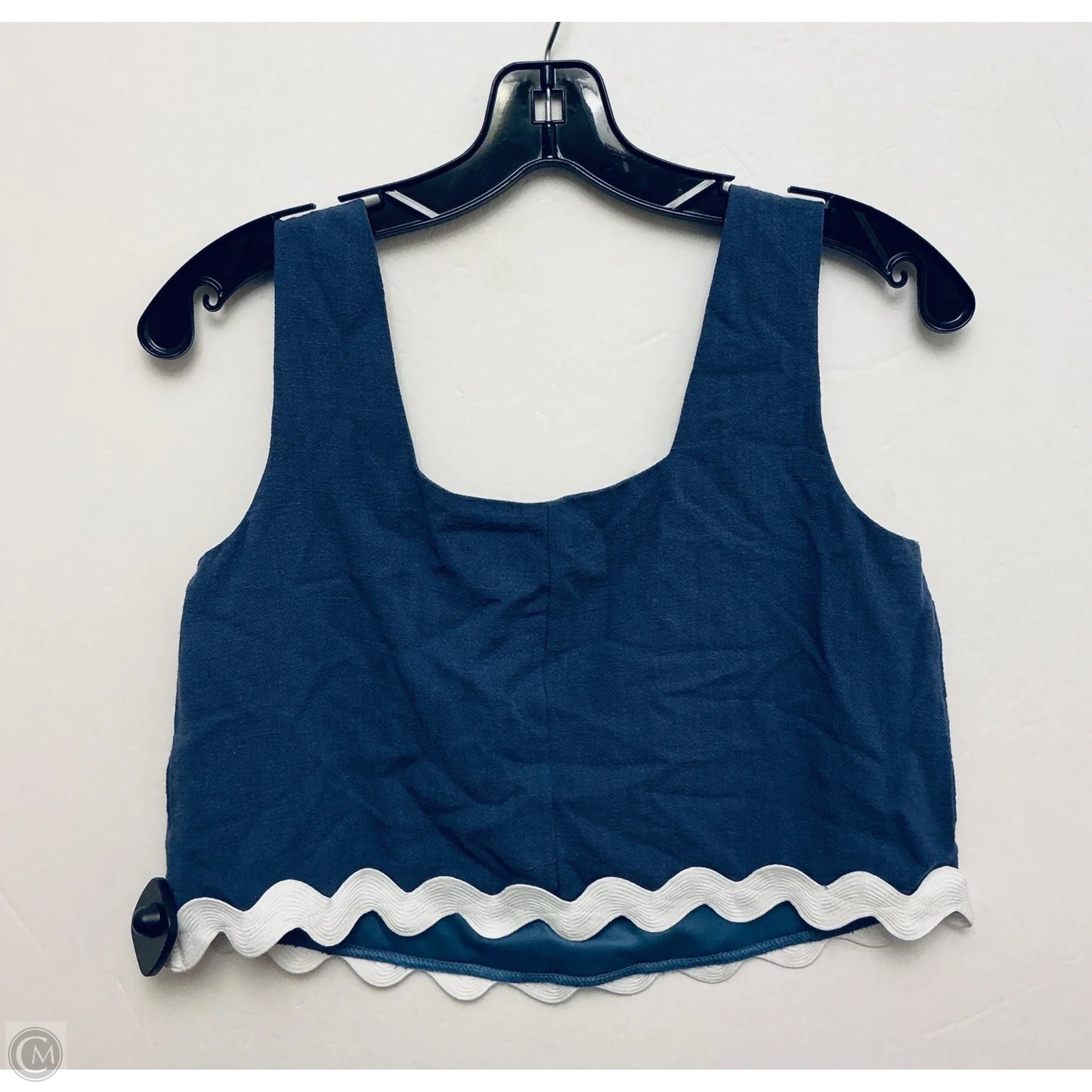 Top Sleeveless Basic By She + Sky In Blue, Size: S