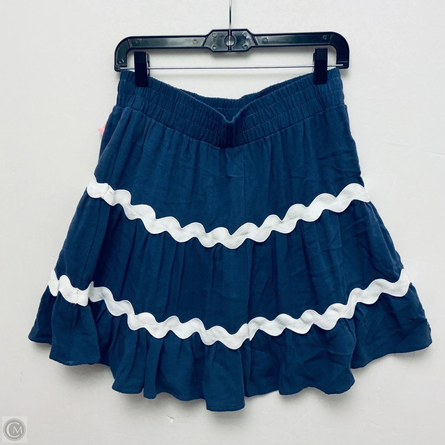 Skirt Mini & Short By She + Sky In Blue, Size: M