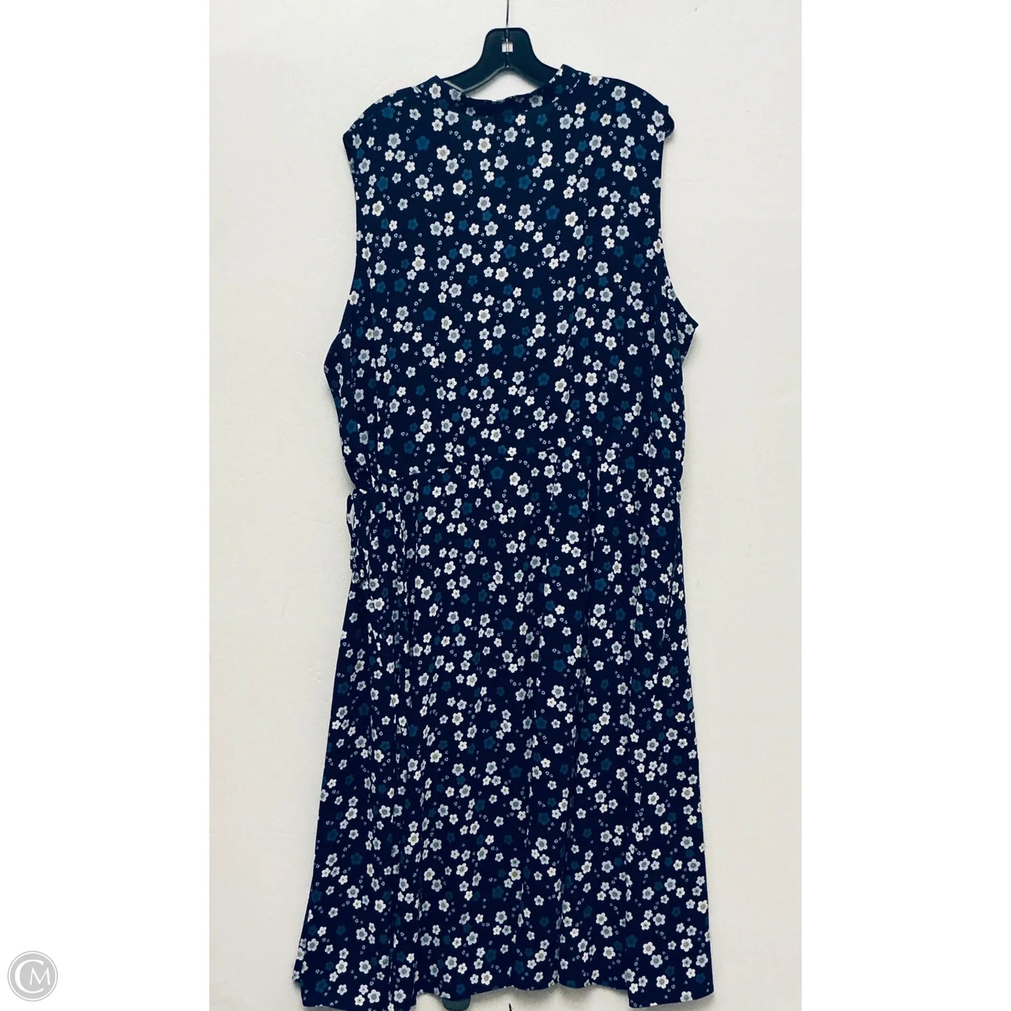 Dress Casual Maxi By Anne Klein In Blue, Size: 3x