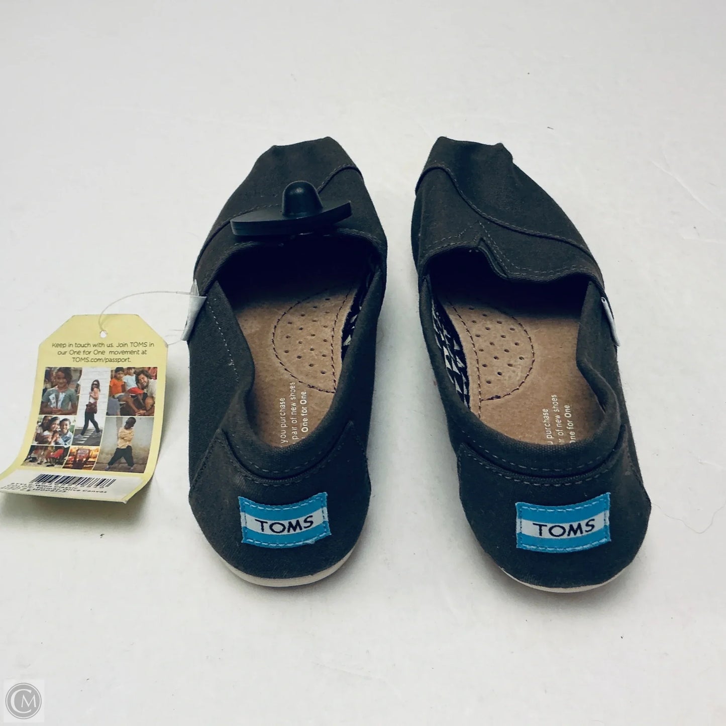 Shoes Flats By Toms In Green, Size: 6.5