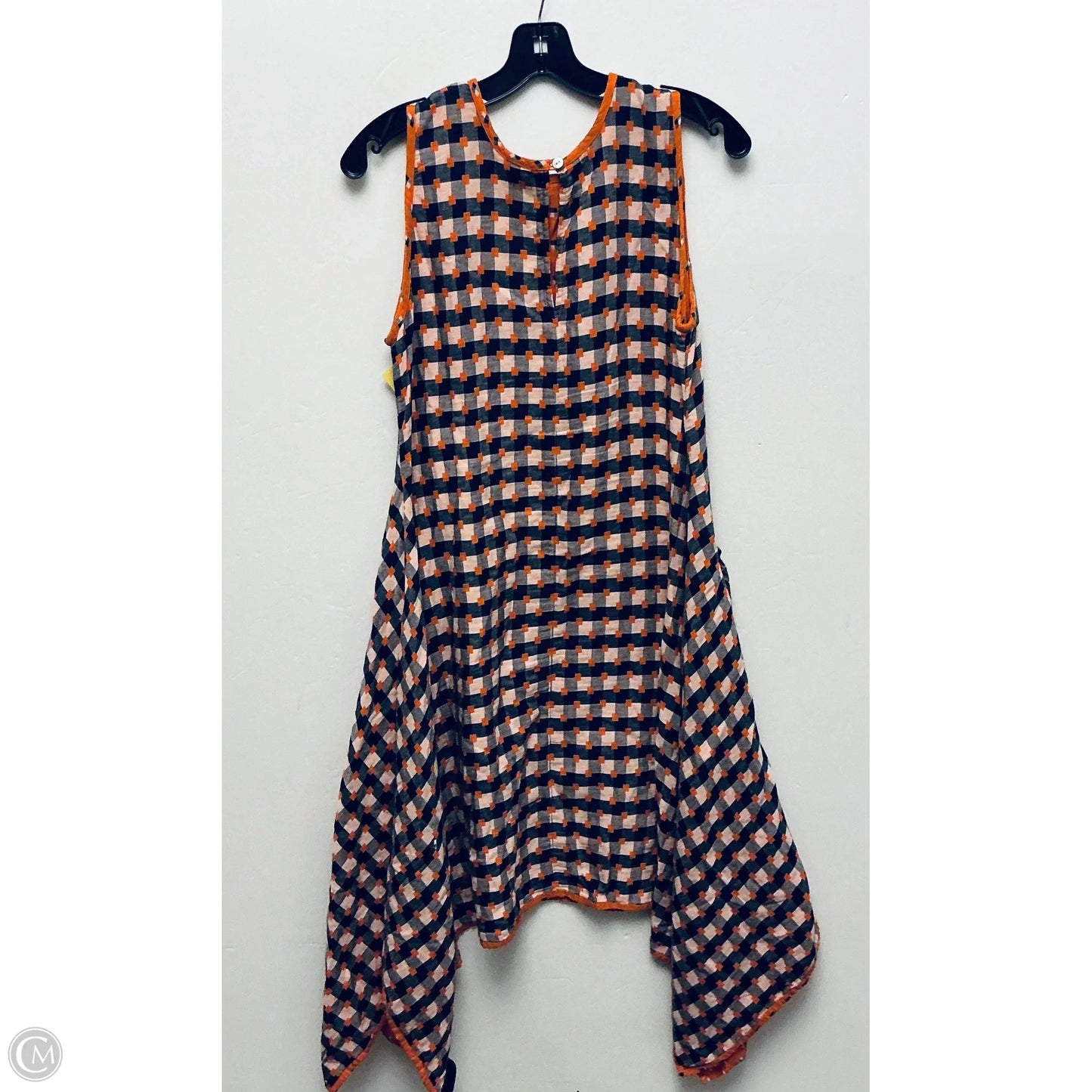 Dress Casual Midi By Uncle Frank In Orange, Size: M