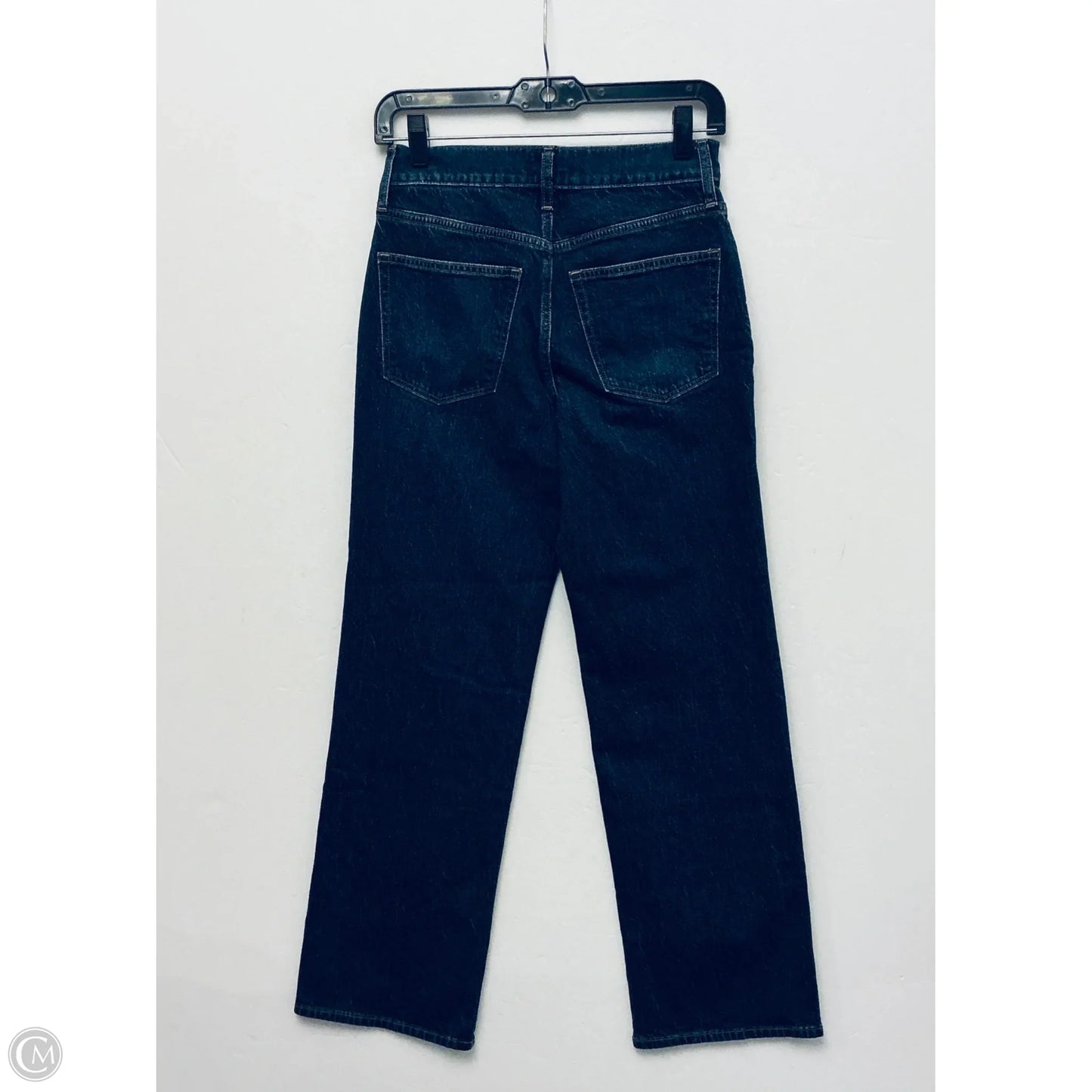 Jeans Straight By J. Crew In Blue Denim, Size: 0