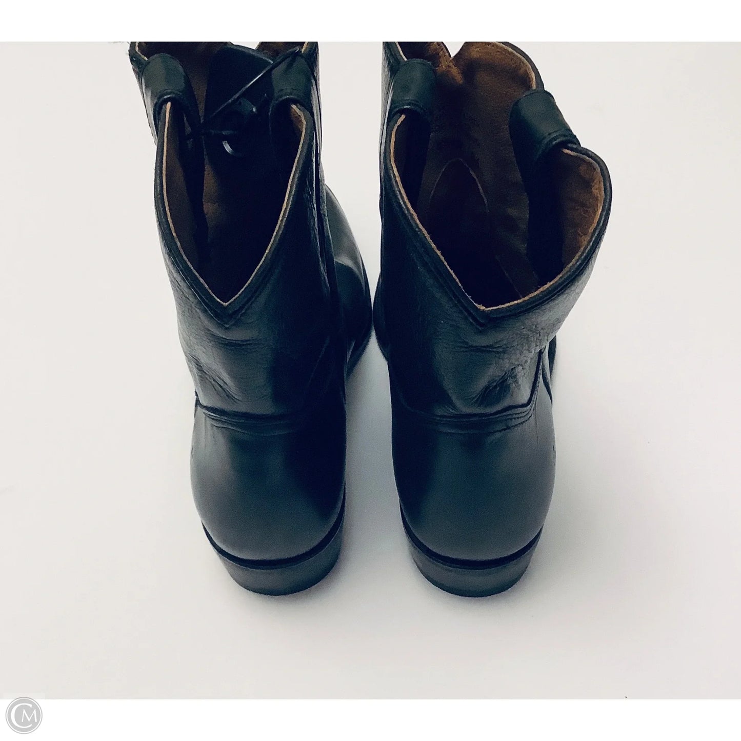 Boots Designer By Frye In Black, Size: 8