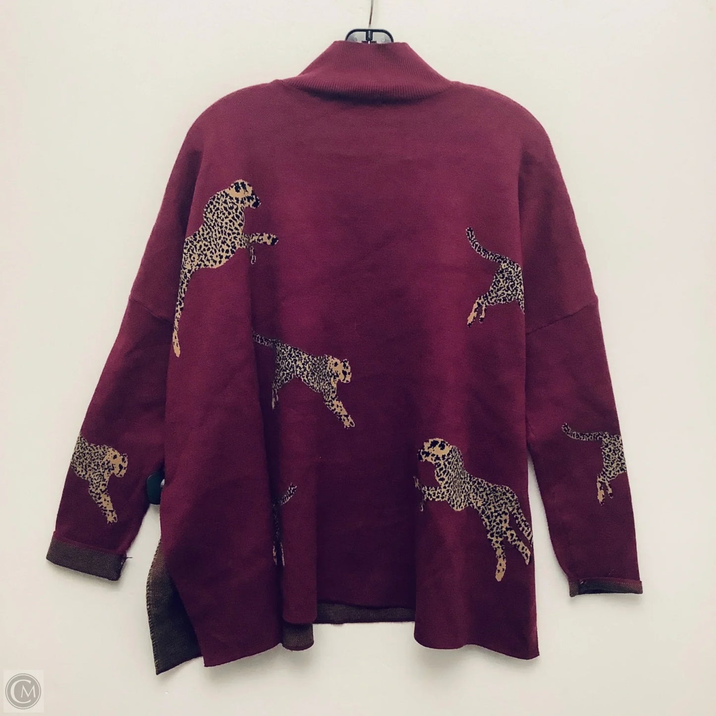 Sweater By Entro In Maroon, Size: S