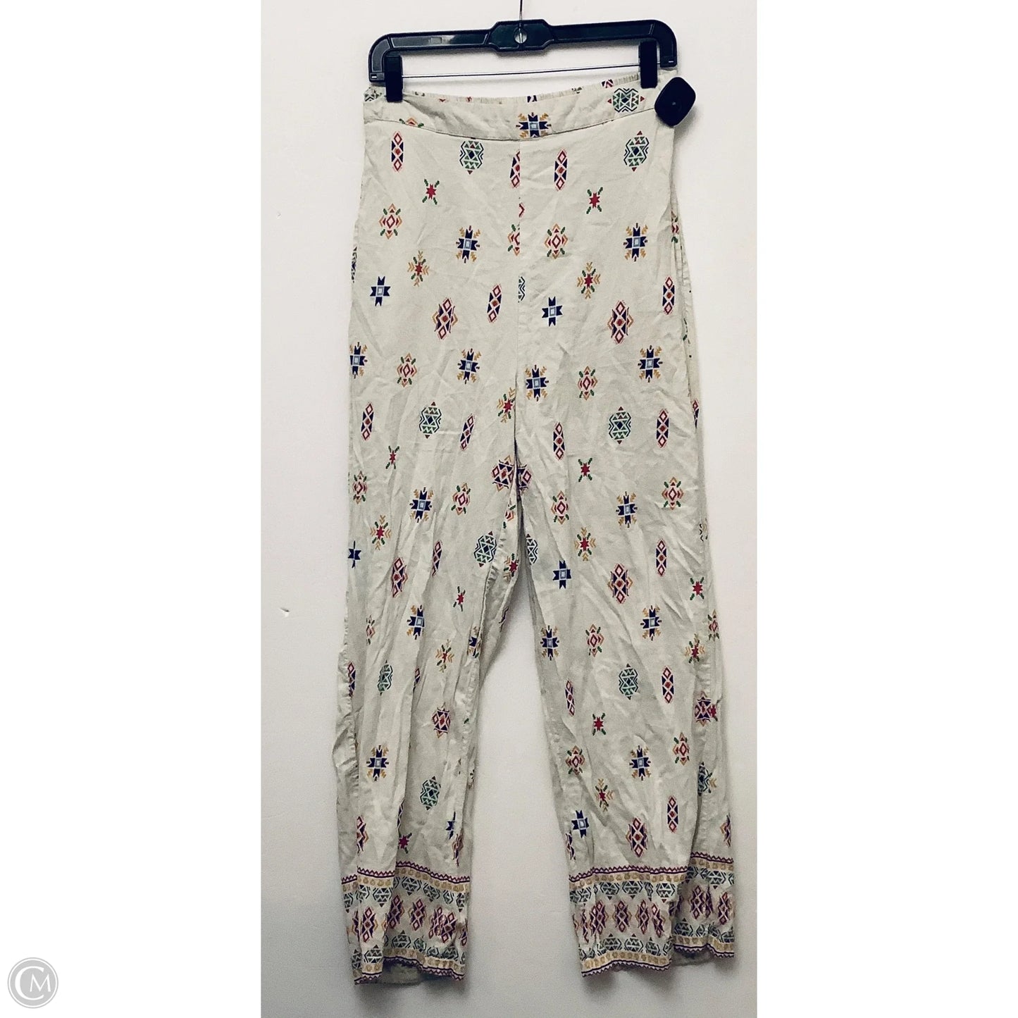 Pants Set 2pc By Cme In Cream, Size: L