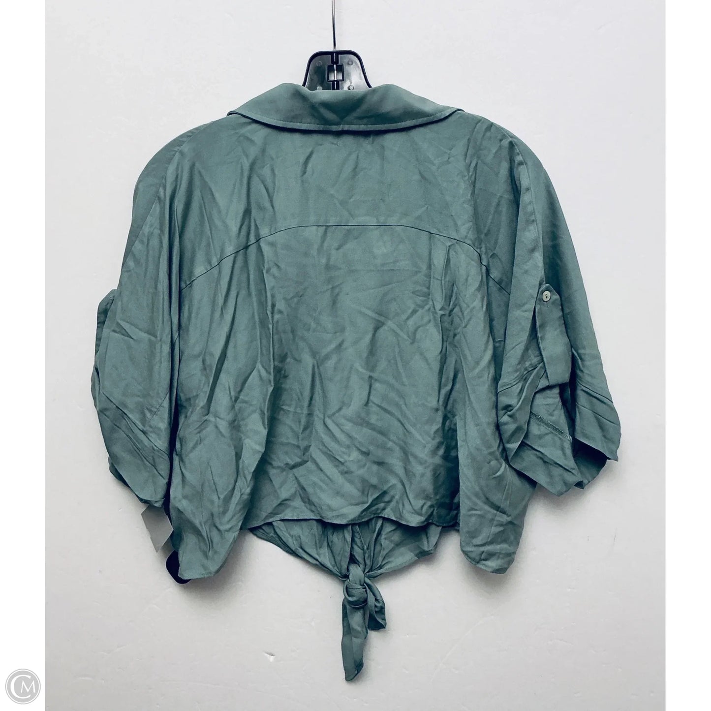 Top Short Sleeve By Blue Rain In Green, Size: Xl