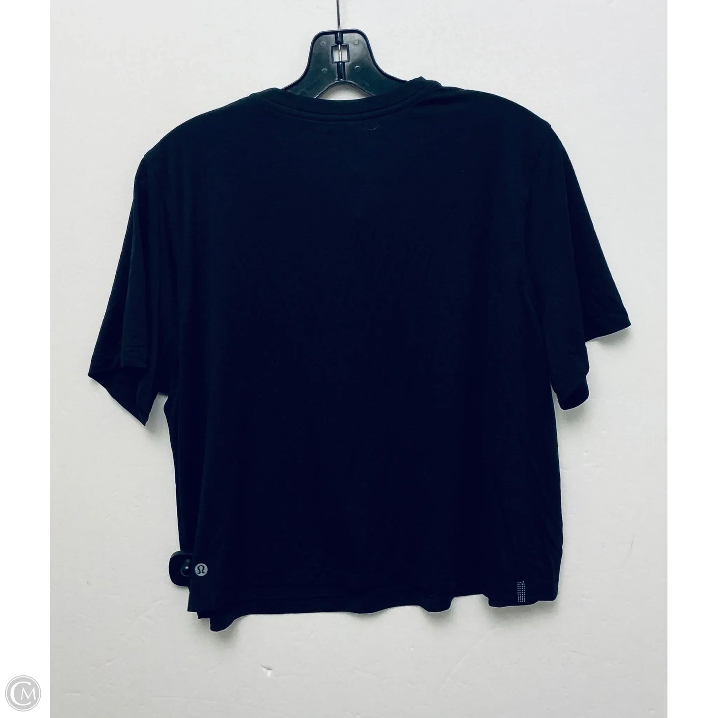 Top Short Sleeve Basic By Lululemon In Black, Size: Xl
