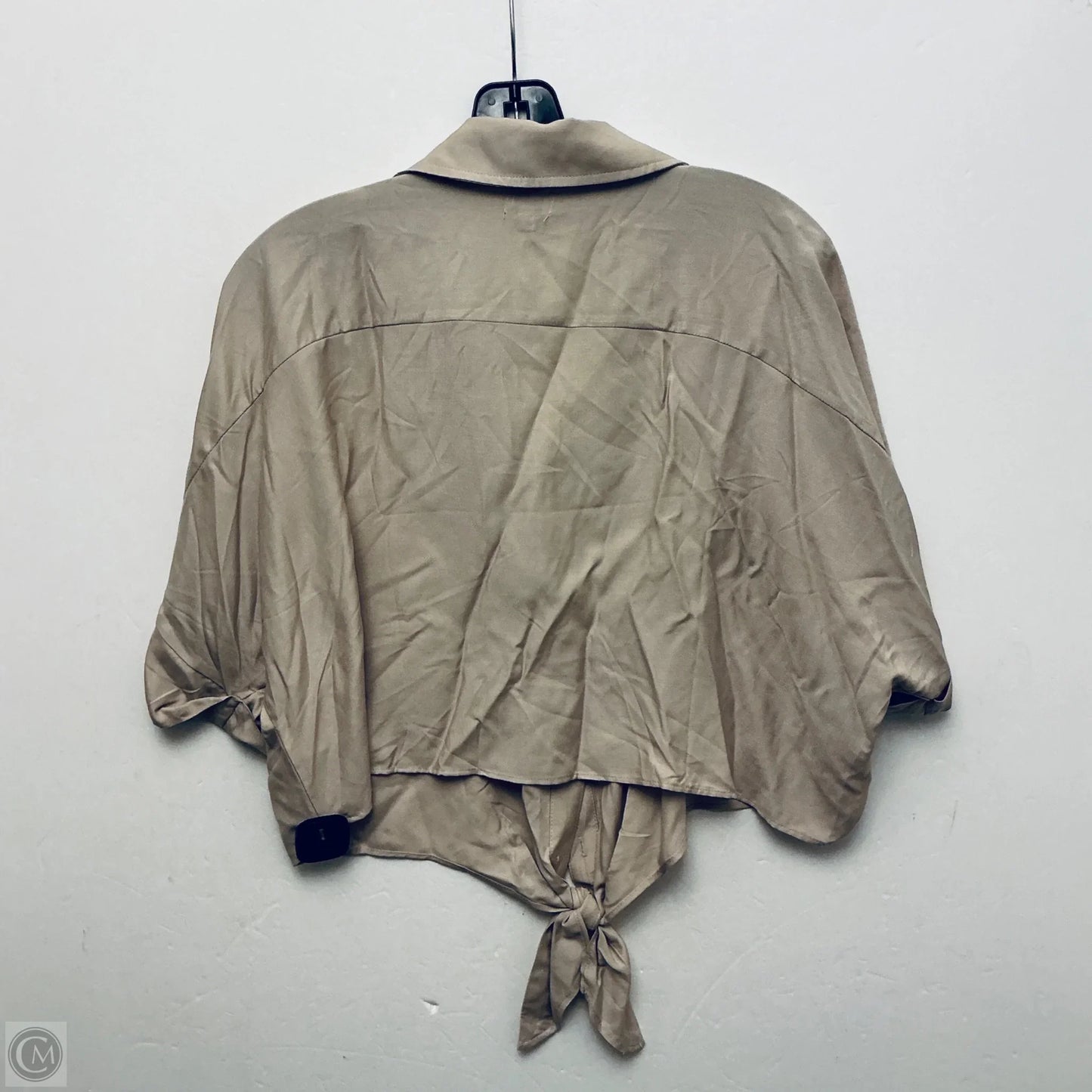 Top Short Sleeve By Blue Rain In Brown, Size: Xl
