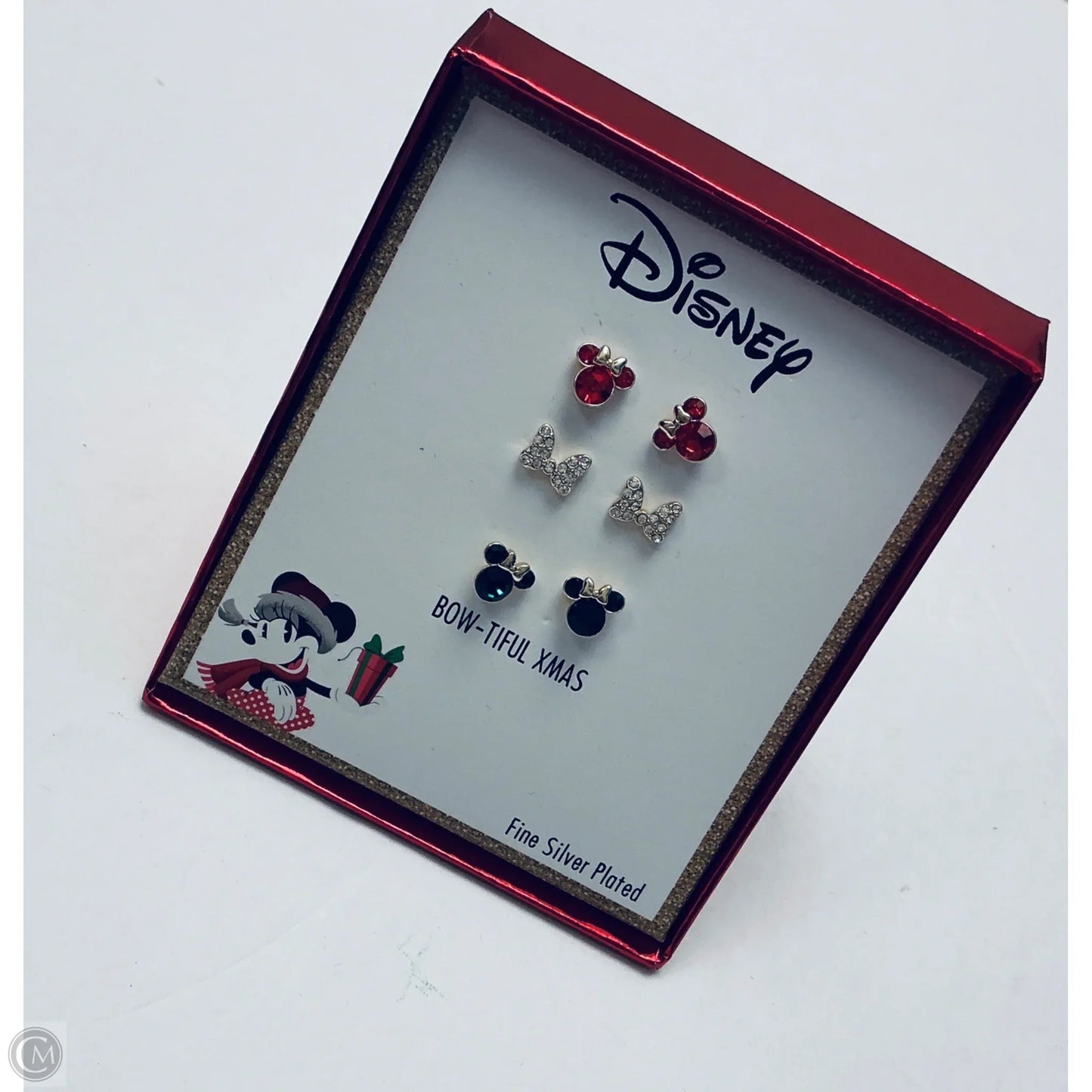 Earrings Stud By Disney Store, Size: 03 Piece Set