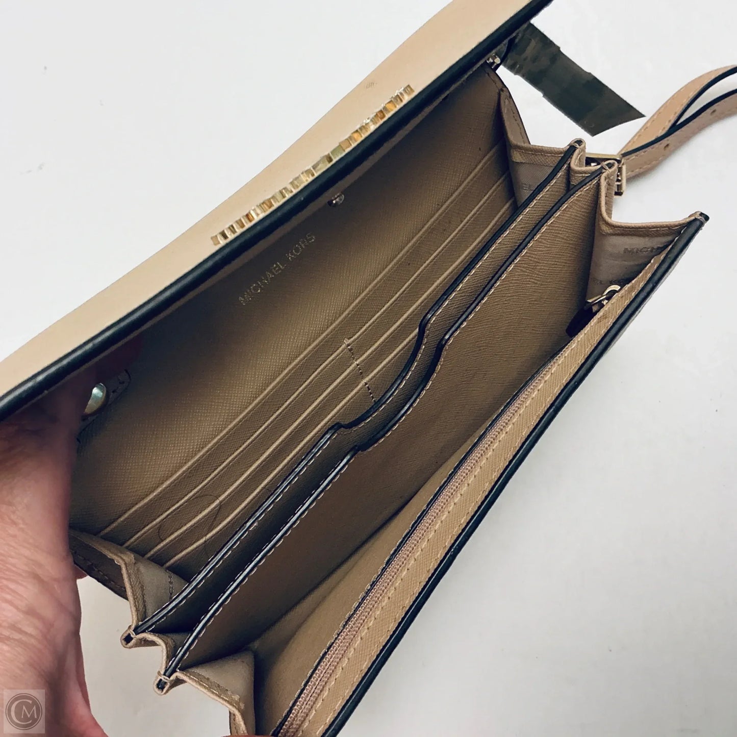 Crossbody Designer By Michael Kors, Size: Medium