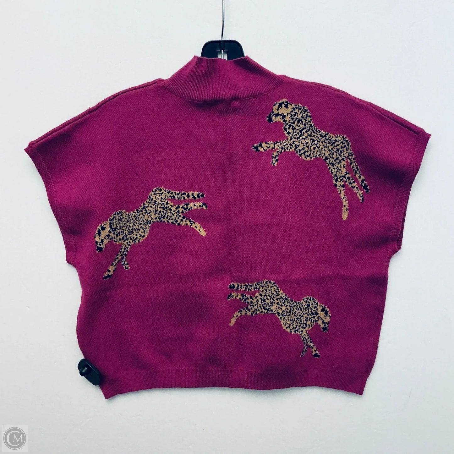 Top Short Sleeve By Entro In Purple, Size: S