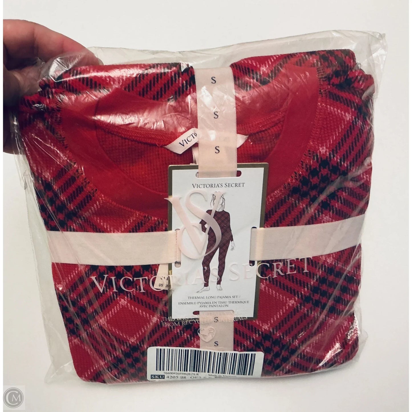 Pajamas 2pc By Victorias Secret In Red, Size: S